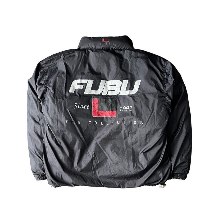 Fubu Fubu Down Jacket Vintage Reversible Size US L / EU 52-54 / 3 - 6 Thumbnail