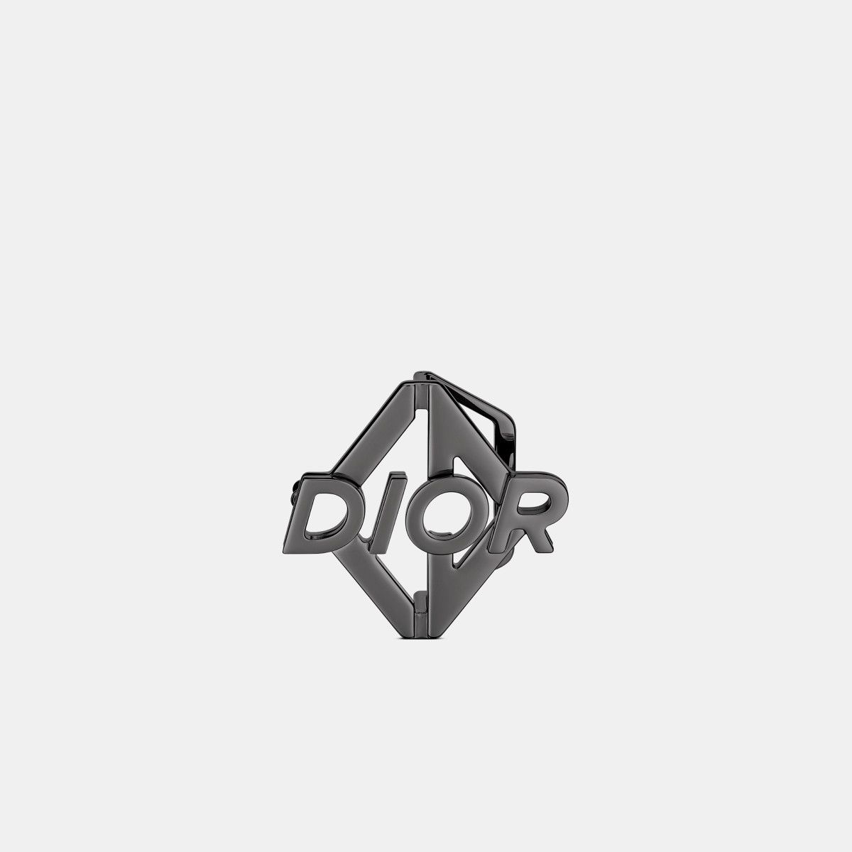 Dior o1bcso1str0126 Size: OS/Cd Diamond Belt Buckle in Silver Size ONE SIZE - 4 Thumbnail