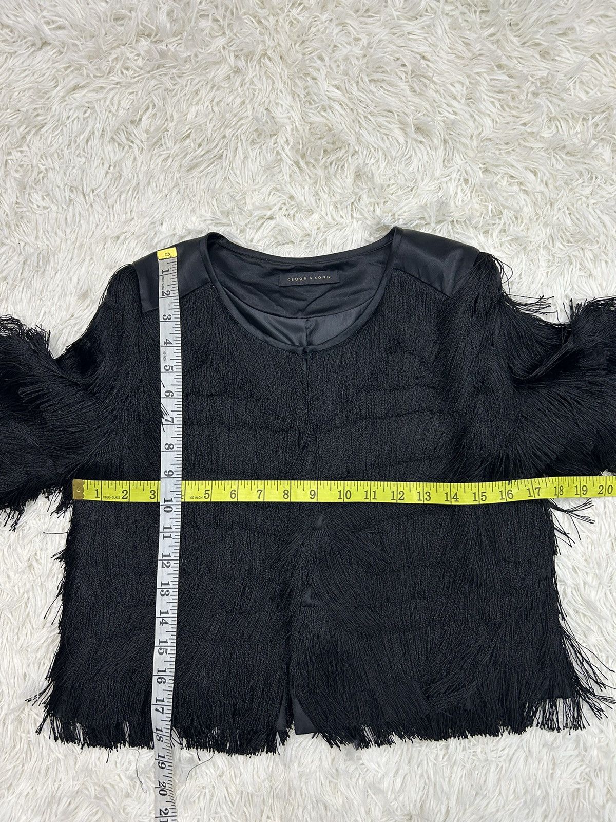 Japanese Brand Japanese Brand Croon a Song Crop Top Rayon Jacket Size S / US 4 / IT 40 - 9 Thumbnail
