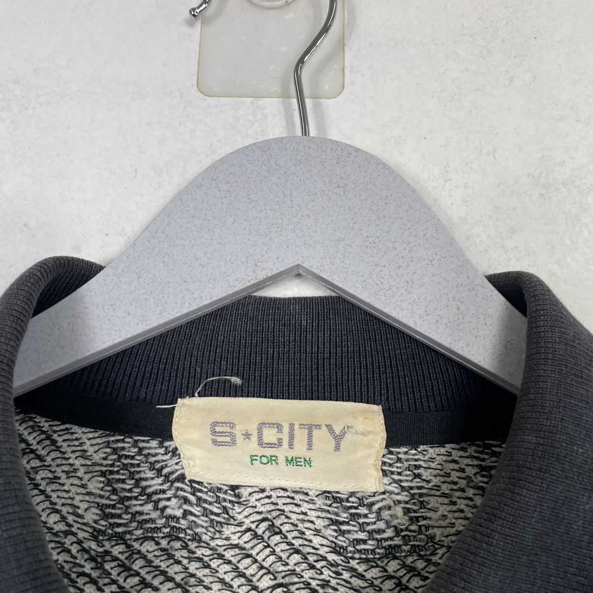 Other 💥S*CITY NEWSPAPER RACING MOTIF PULLOVER SWEATER Size US M / EU 48-50 / 2 - 7 Thumbnail