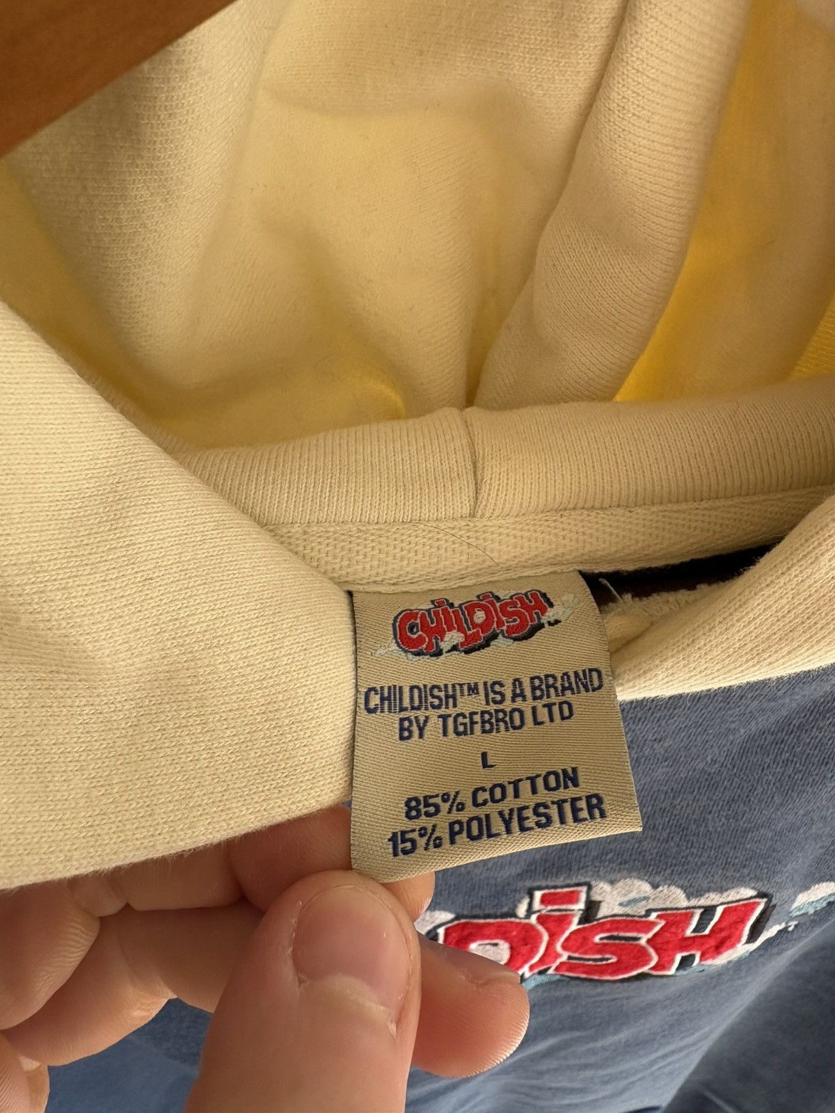 Vintage Vintage Childish Logo Hoodie Size US L / EU 52-54 / 3 - 6 Thumbnail