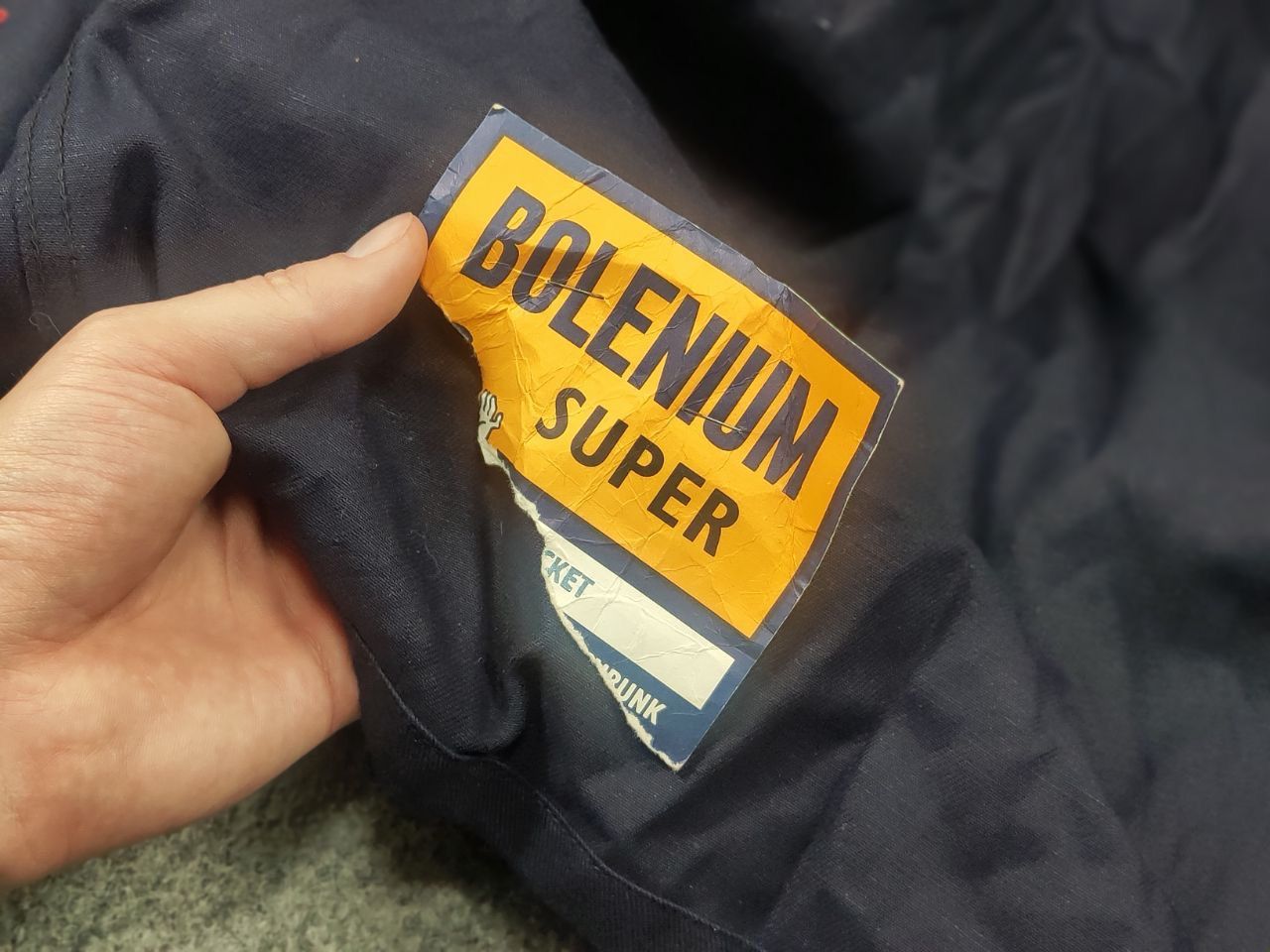 Vintage Bolenium Vintage 50's Super Overalls Work Chore Jacket Size US L / EU 52-54 / 3 - 14 Thumbnail