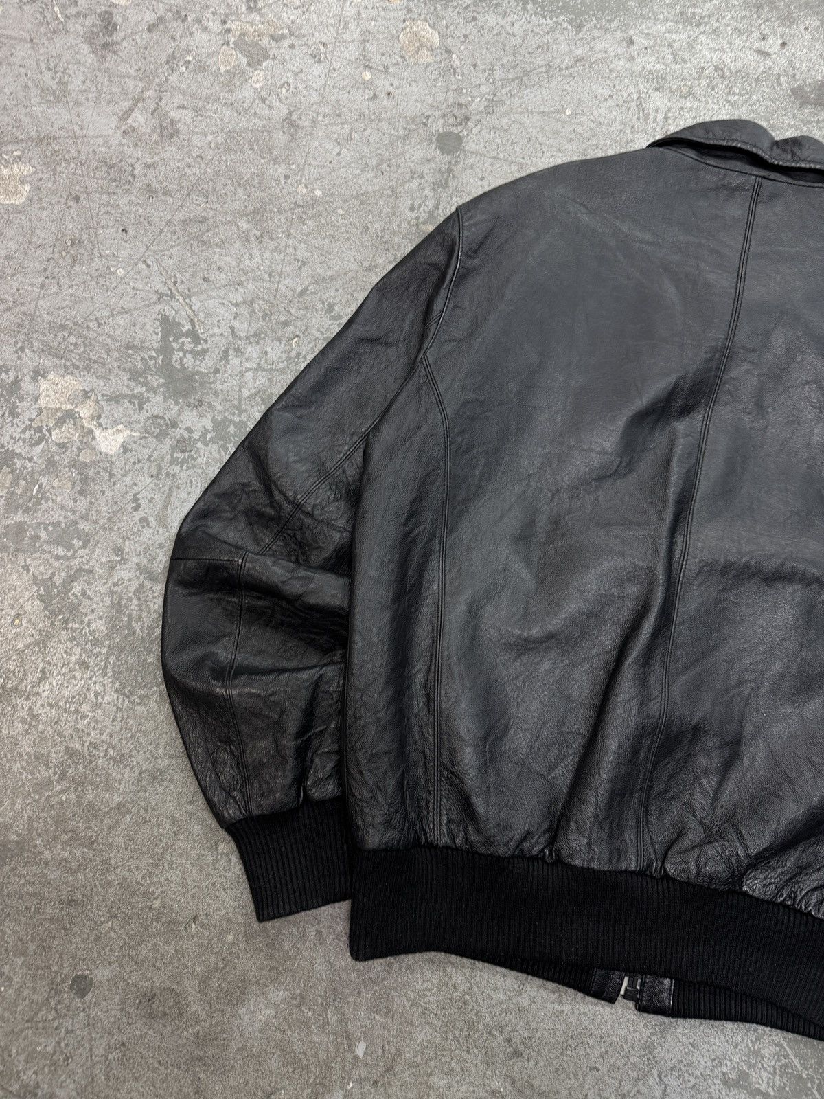 Japanese Brand Vintage Real Leather Racing Jacket Primavera Size US L / EU 52-54 / 3 - 10 Thumbnail