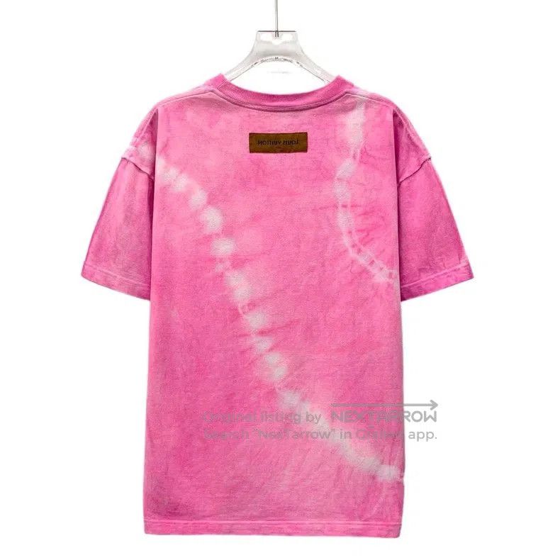 Louis Vuitton Louis Vuitton Pink Logo Tie-Dye T-Shirt. Size US S / EU 44-46 / 1 - 2 Thumbnail