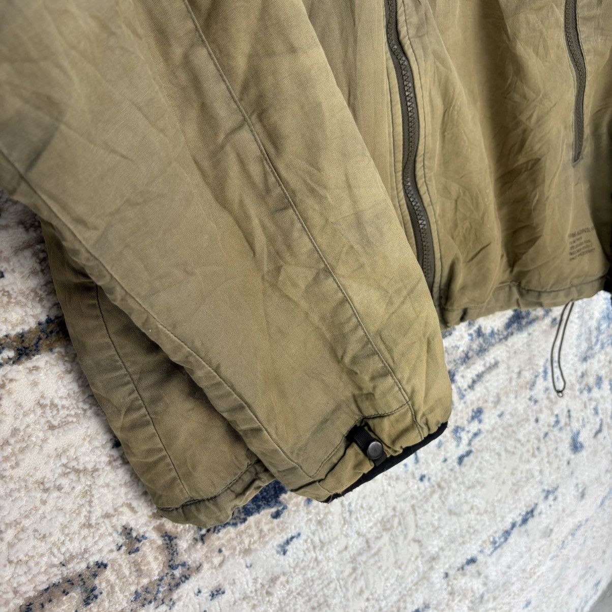 Stussy × Vintage Distressed Stussy Outer Gear Light Zipper Jacket Size US S / EU 44-46 / 1 - 9 Thumbnail