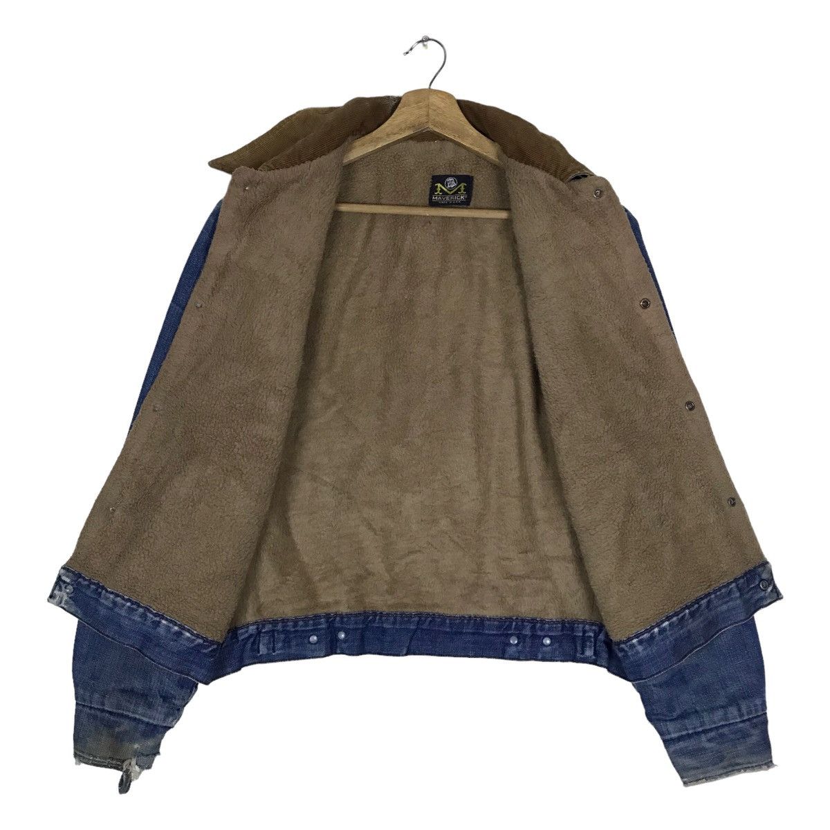 Vintage Vintage 80s Blue Bell Maverick USA Sherpa Trucker Jacket Size US M / EU 48-50 / 2 - 7 Thumbnail