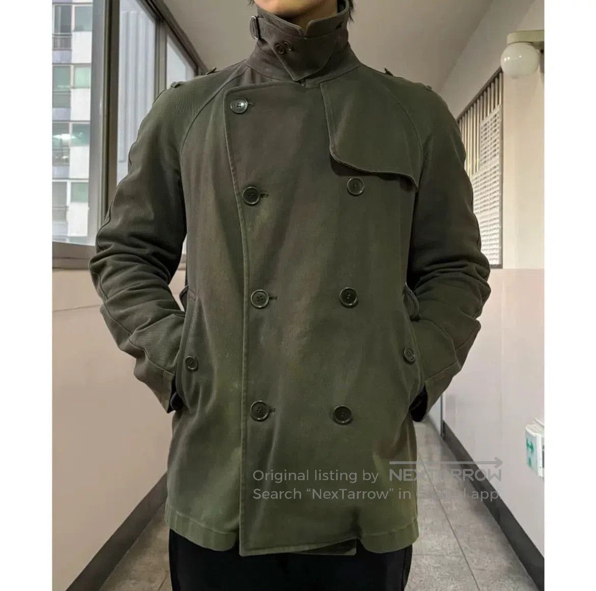 Helmut Lang Helmut Lang Military Motorcycle Jacket. Size US M / EU 48-50 / 2 - 9 Thumbnail