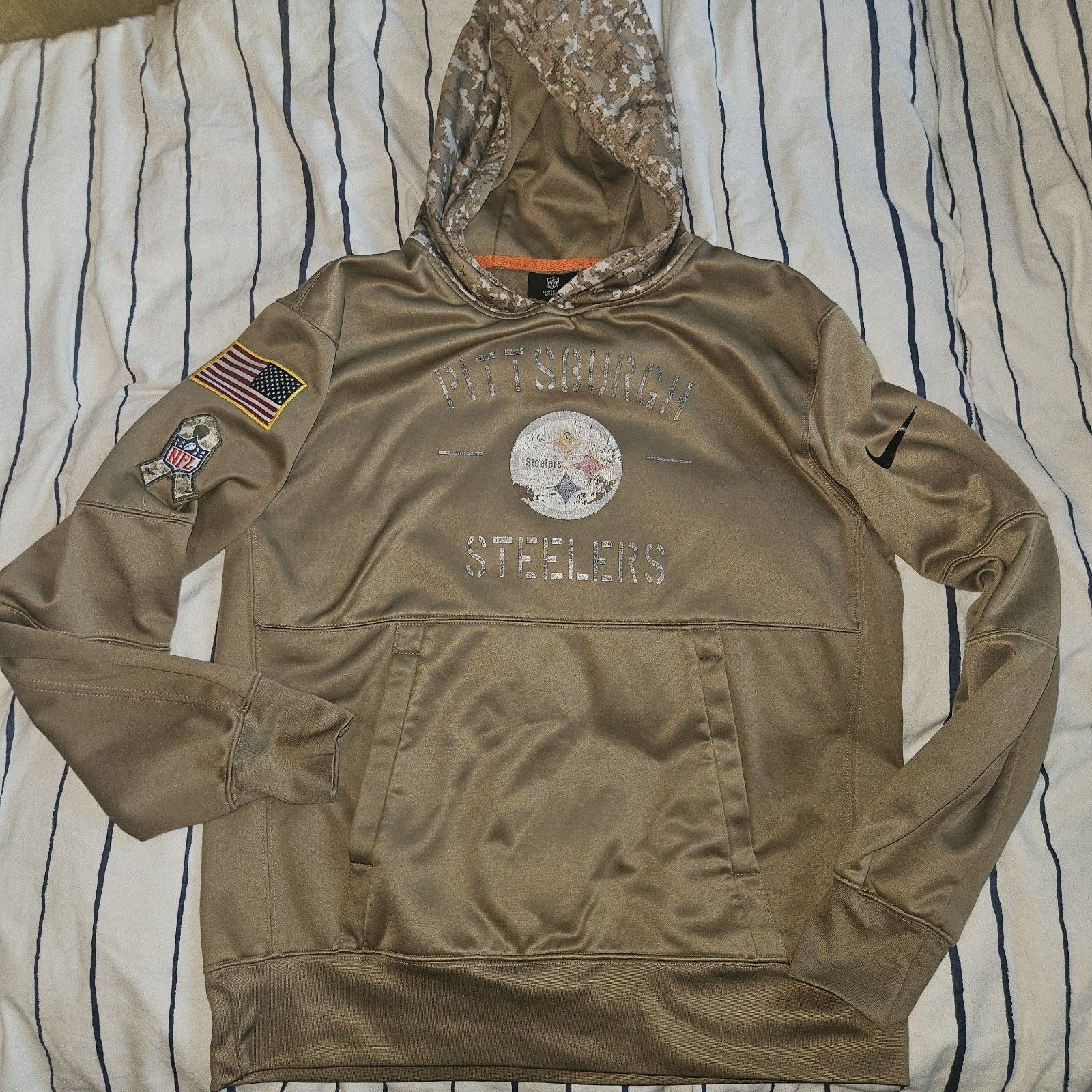 Nike Nike Pittsburgh Steelers Salute to Service Offfical NFL Camo Size US M / EU 48-50 / 2 - 9 Thumbnail