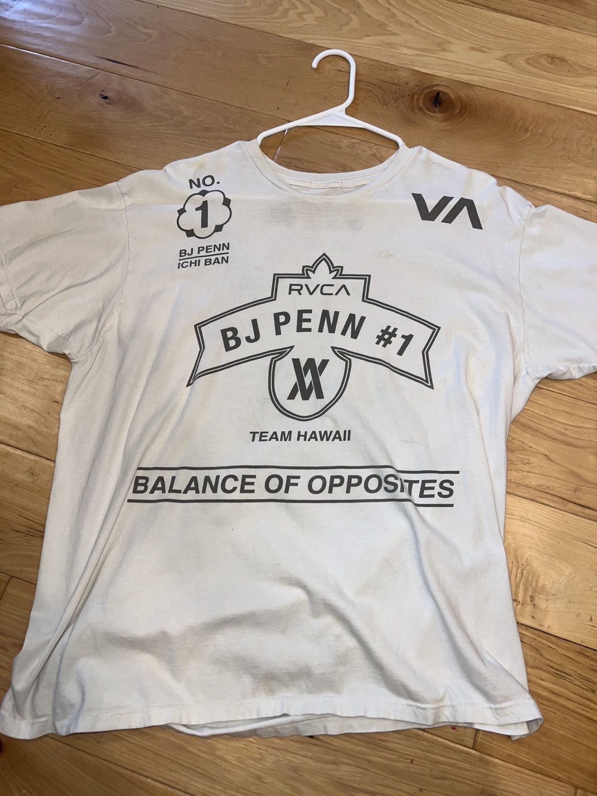 RVCA bj penn t shirt / RVCA balance of opposites Size US XL / EU 56 / 4 - 1 Thumbnail