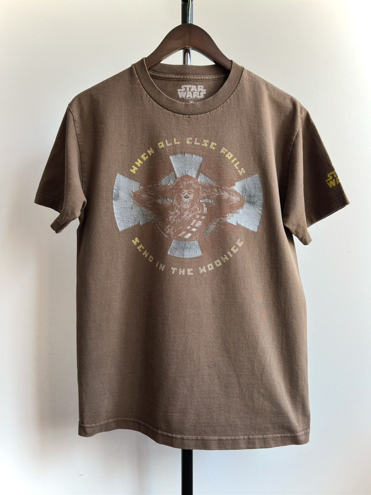 Star Wars × Vintage VINTAGE Y2K STAR WARS CHEWBACCA TEE Size US M / EU 48-50 / 2 - 1 Thumbnail