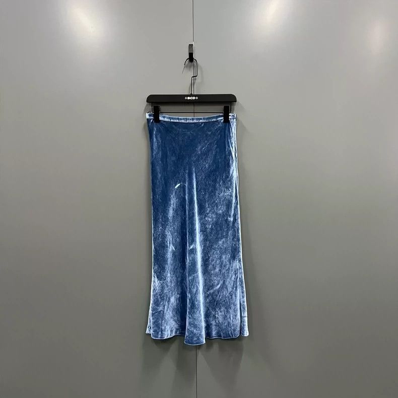 Maison Margiela Maison Margiela Basket velvet skirt 2502-Nextarrow Size 26" / US 2 / IT 38 - 1 Thumbnail