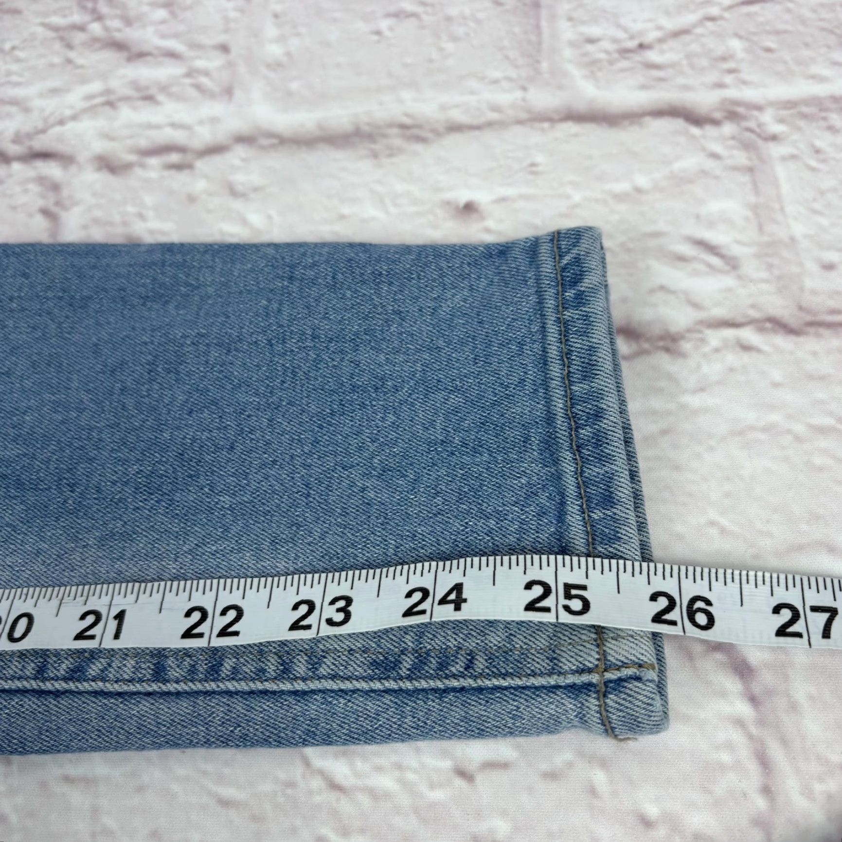 Lucky Brand Lucky Brand Bridgette Skinny Jeans Womens 00/24 Light Wash High Rise Ankle Denim Size 24" / US 00 / IT 34 - 7 Thumbnail