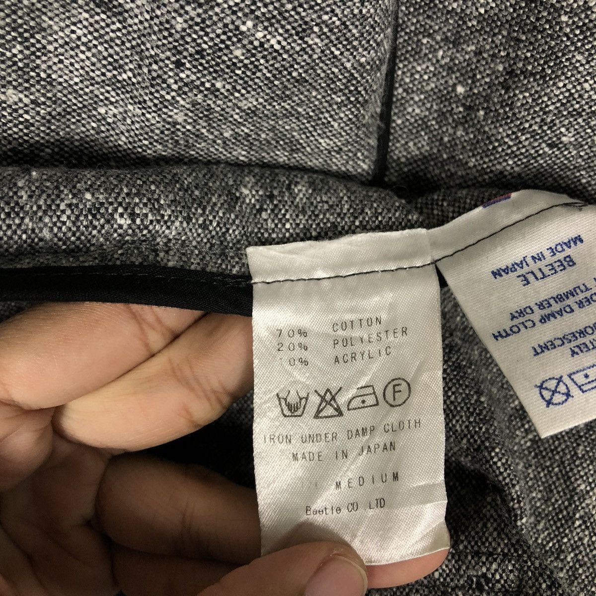 Japanese Brand 🔥Ahe’Hee Made in Japan Jacket Double Breast Size US M / EU 48-50 / 2 - 17 Thumbnail