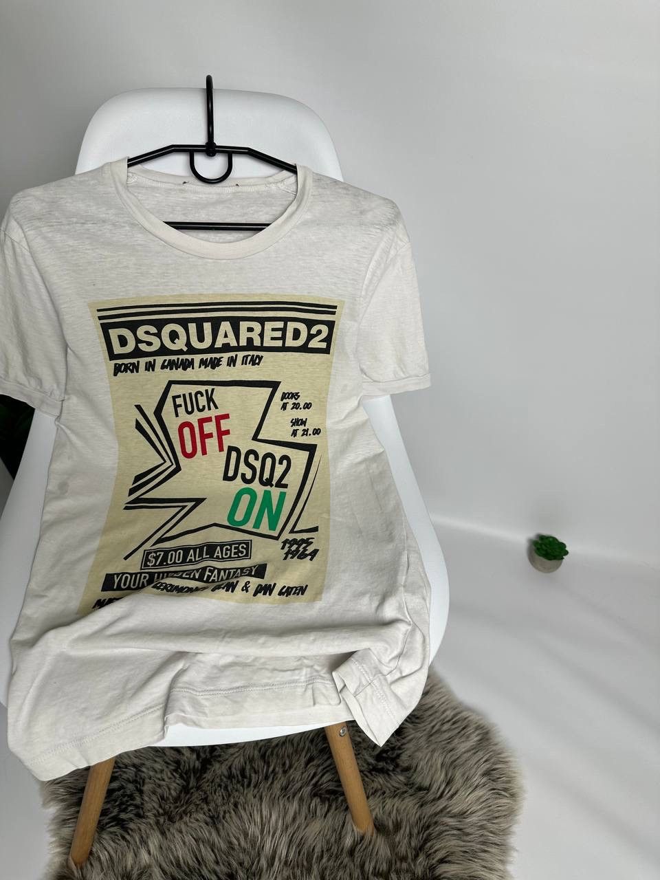 Designer × Dsquared2 Dsquared2 Your Hidden Fantasy Graphic Tee Size US M / EU 48-50 / 2 - 3 Thumbnail