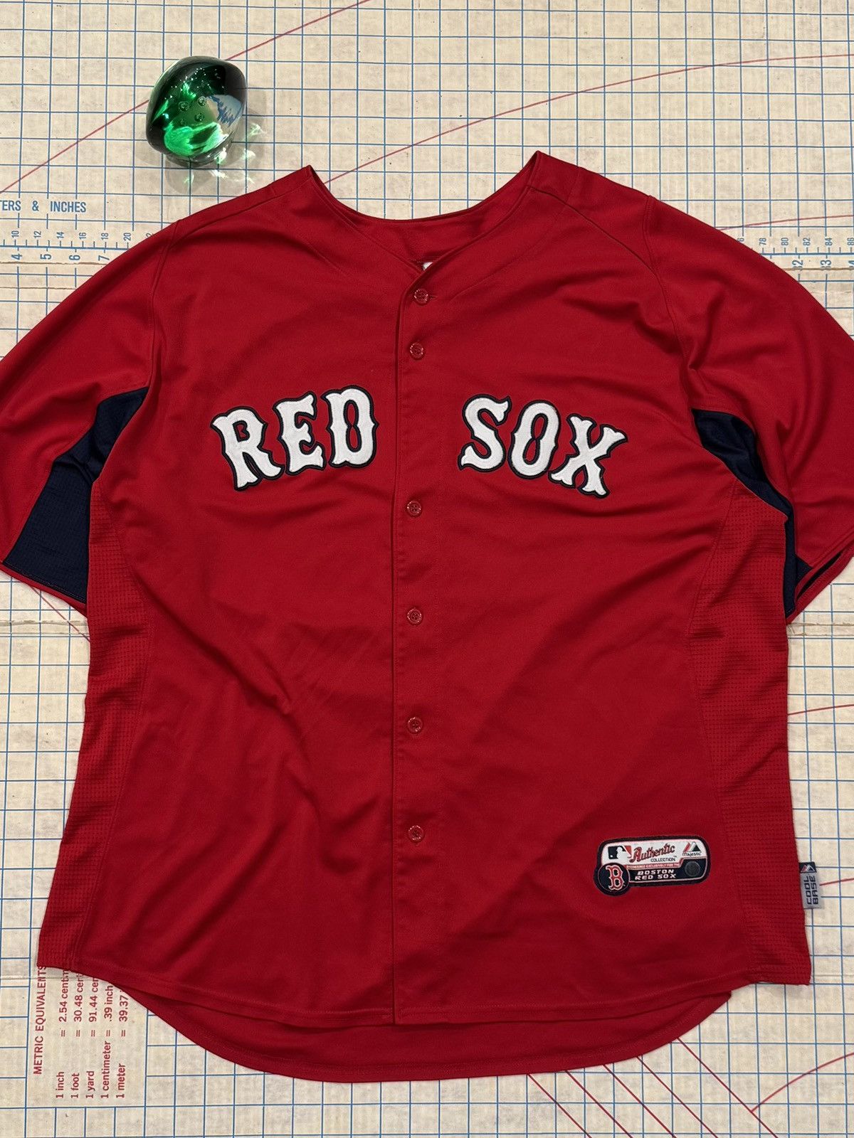 Majestic Majestic Boston Red Socks Baseball Jersey Mens Size XXL Red Size US XXL / EU 58 / 5 - 3 Thumbnail