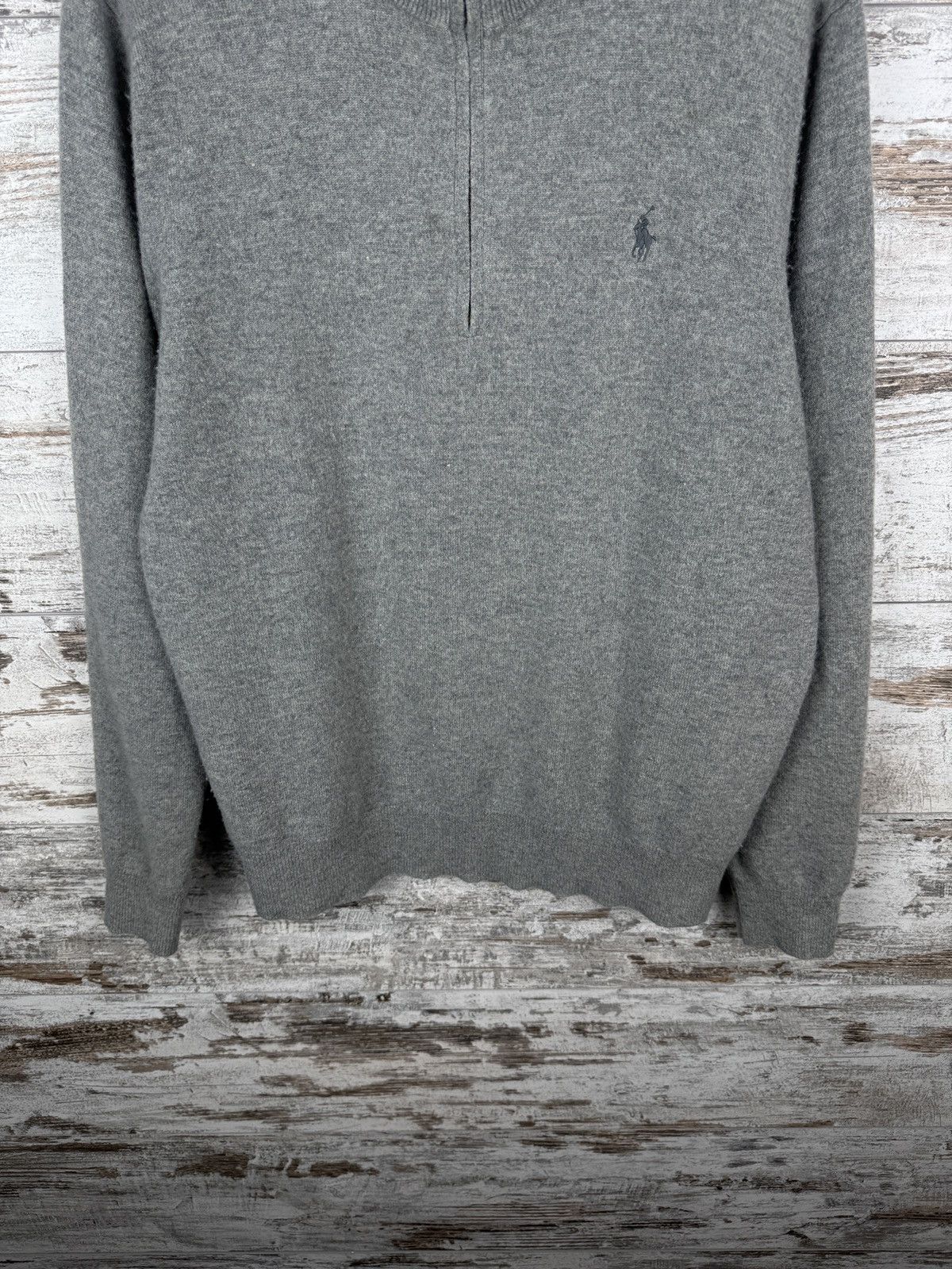 Polo Ralph Lauren Mens Vintage Polo Ralph Lauren 1/3 zip sweaters sweatshirt Size US L / EU 52-54 / 3 - 4 Thumbnail