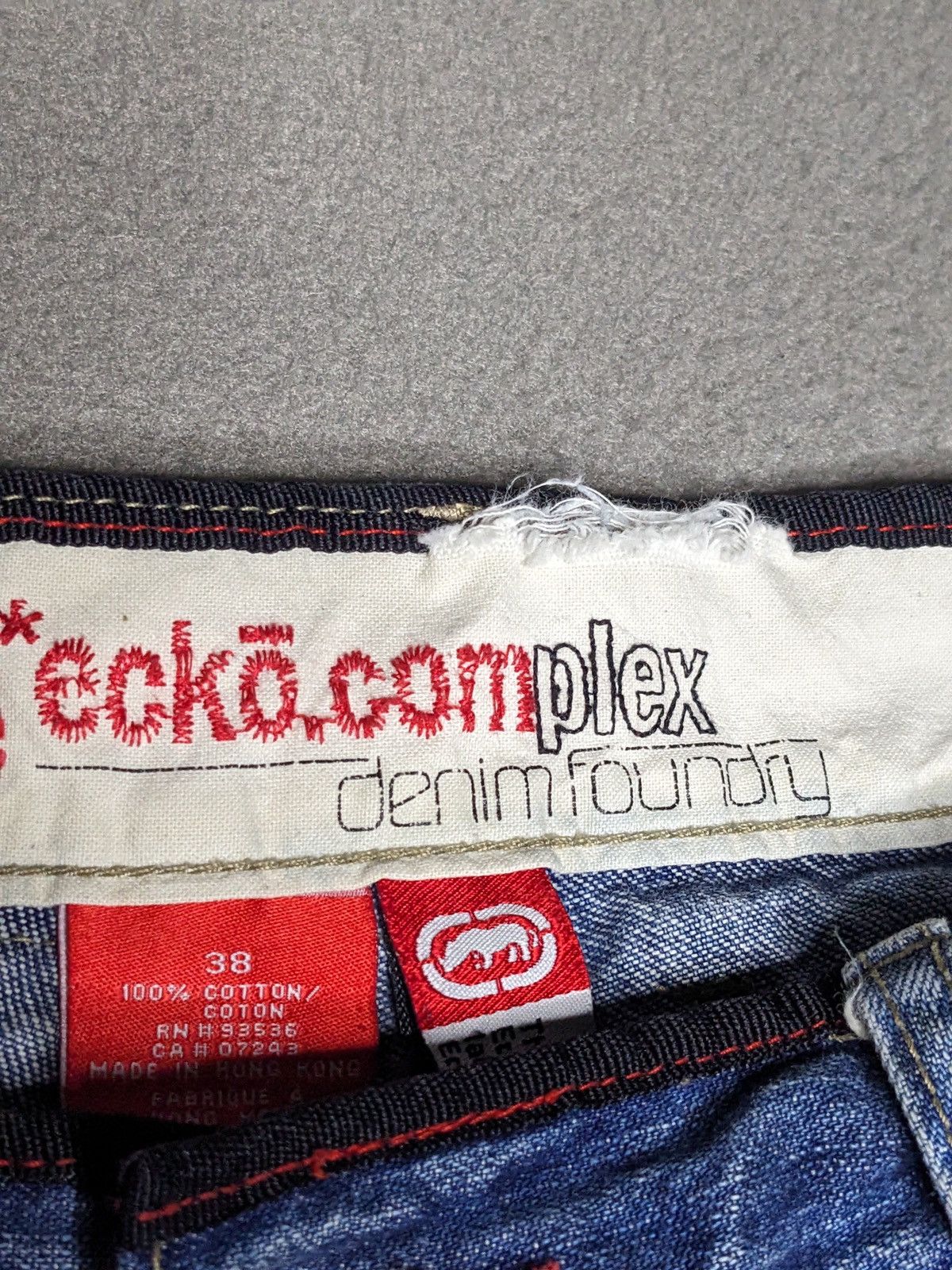 Ecko Unltd. Vintage 90s Ecko Unltd Carpenter Shorts Denim Baggy Jorts 38 Size US 38 / EU 54 - 14 Thumbnail