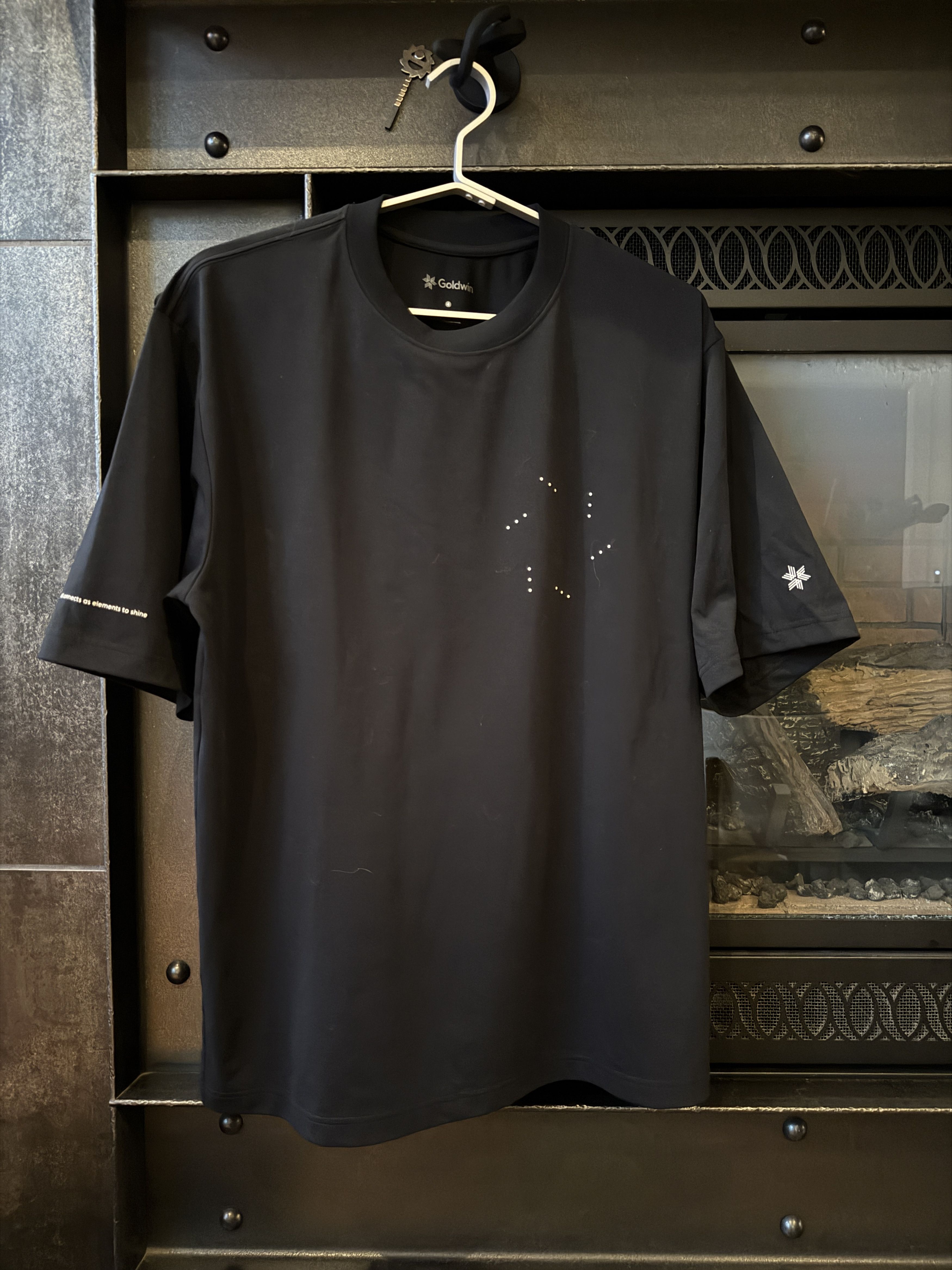 Goldwin Goldwin Graphic T shirt Black 2025 XL Size US XL / EU 56 / 4 - 1 Thumbnail