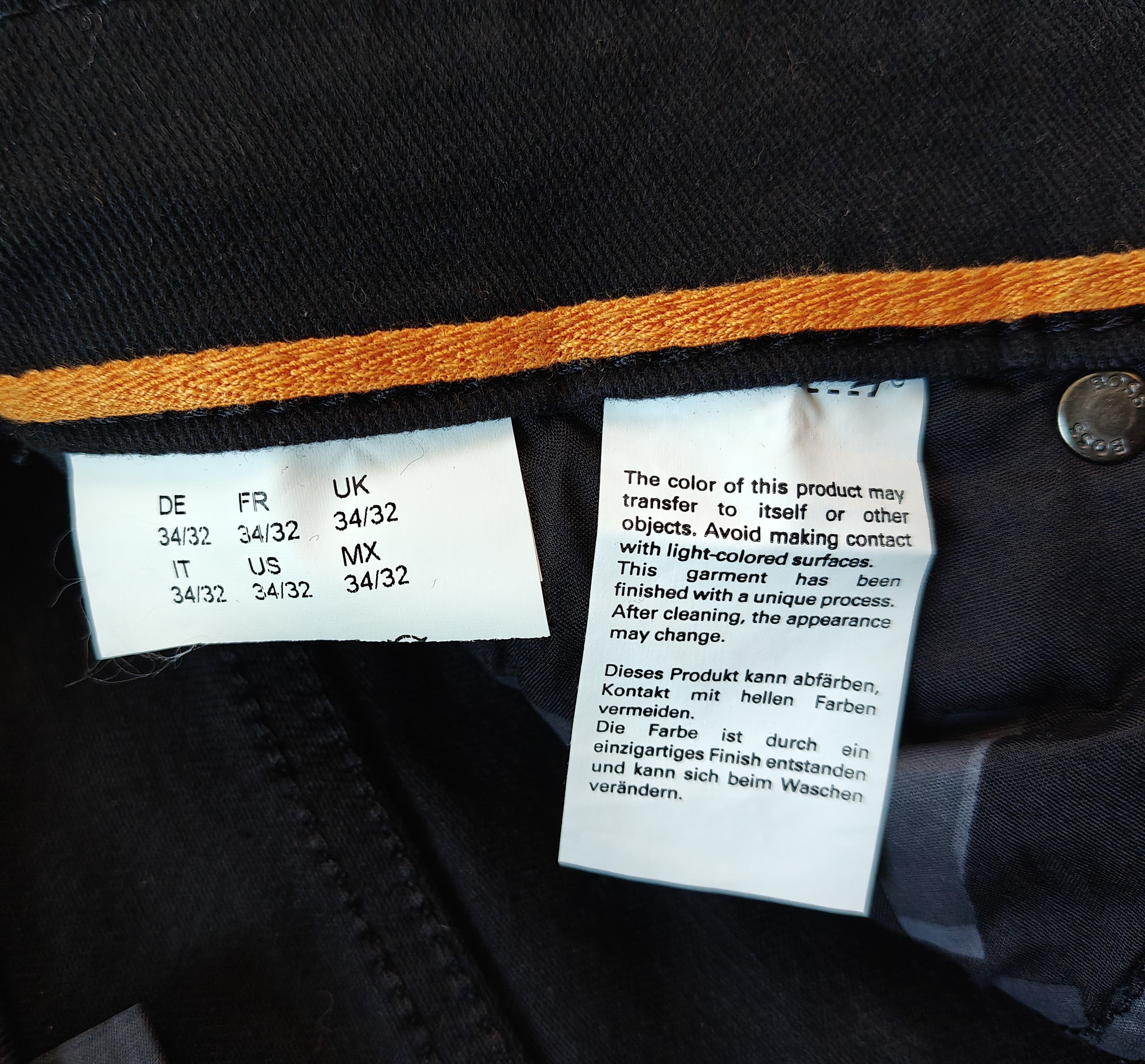 Hugo Boss HUGO BOSS RE.MAINE Regular fit Jeans Free Shipping T/6115 Size US 34 / EU 50 - 7 Thumbnail