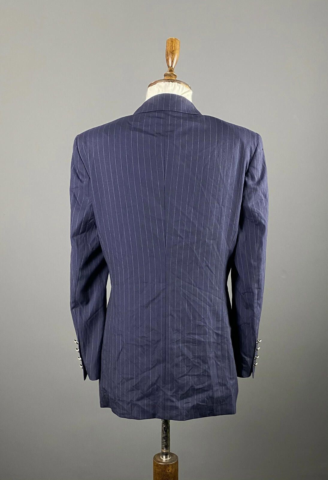 Escada Escada Navy Blue Cashmere Sport Coat Blazer Jacket Size 40 Size M / US 6-8 / IT 42-44 - 6 Thumbnail