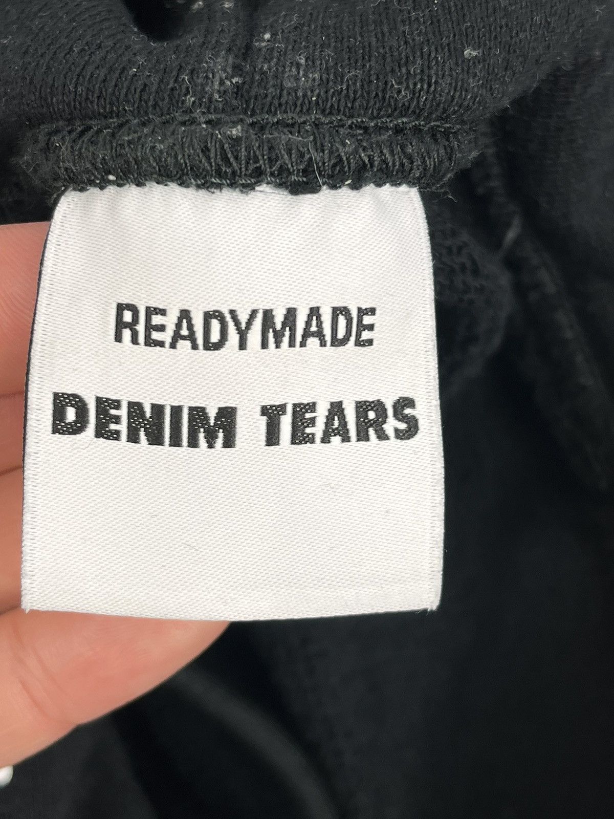 DENIM TEARS × READYMADE LOGO EMBROIDERED HOODIE Size US XL / EU 56 / 4 - 7 Thumbnail