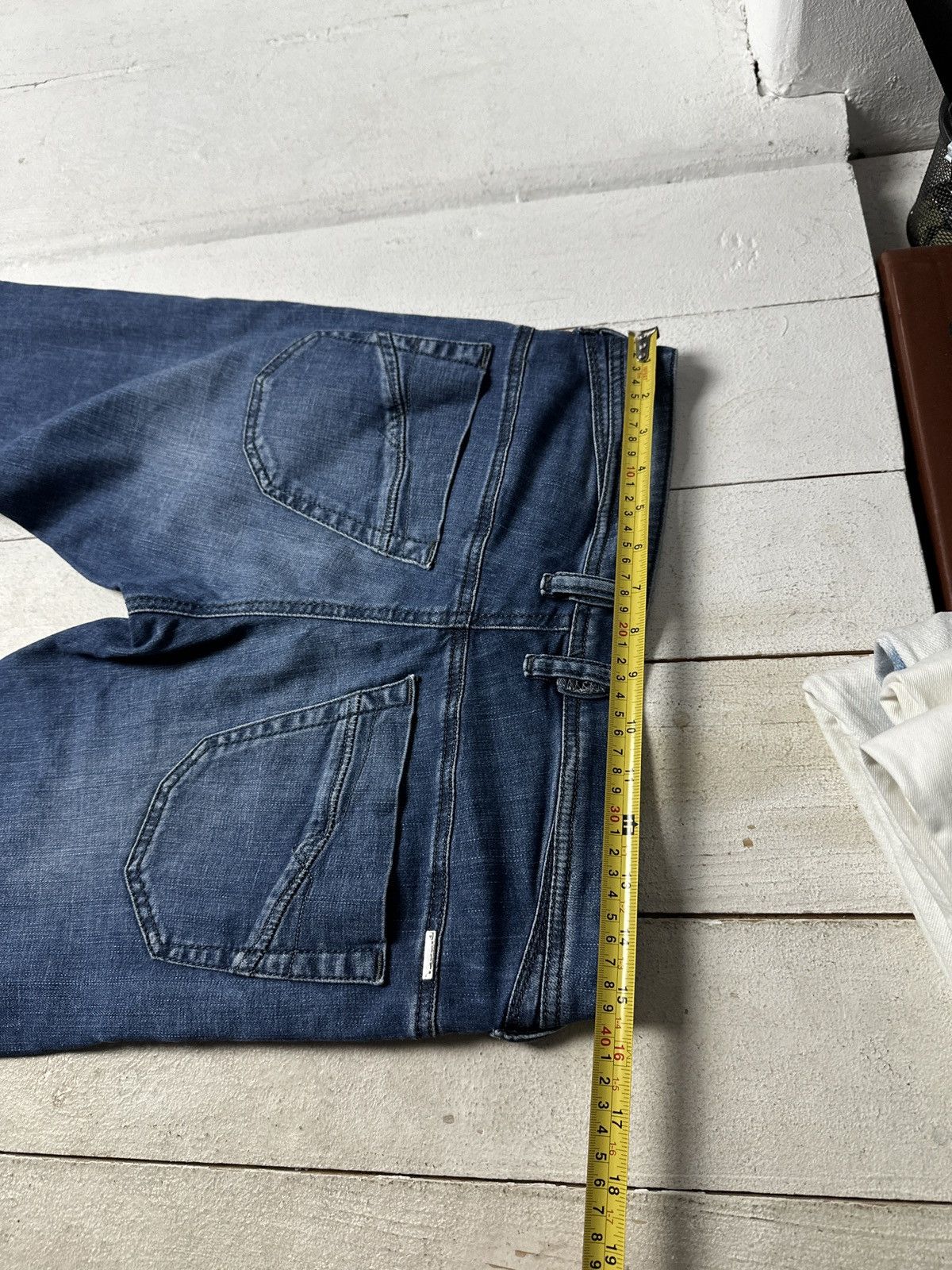 Diesel 🚨 RARE DIESEL MEN DENIM JEANS AVANT GARDE IFSIXWASNINE Y2K Size US 30 / EU 46 - 12 Thumbnail