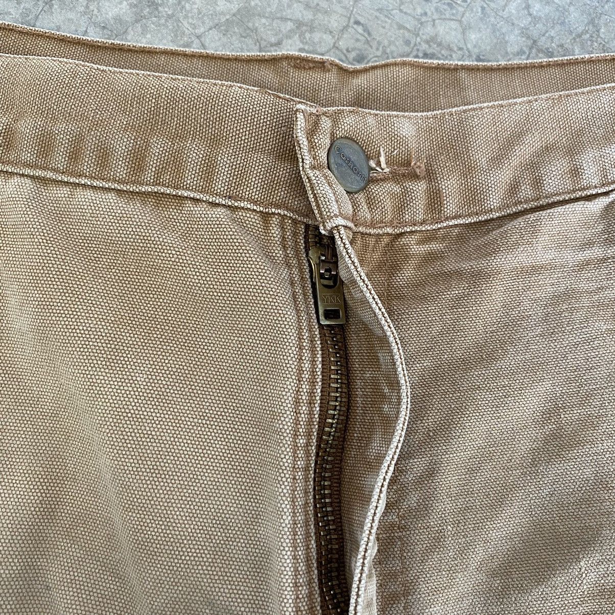 Carhartt Vintage Carhartt Faded Tan Dirty Carpenter Workwear Pants Size US 36 / EU 52 - 12 Thumbnail