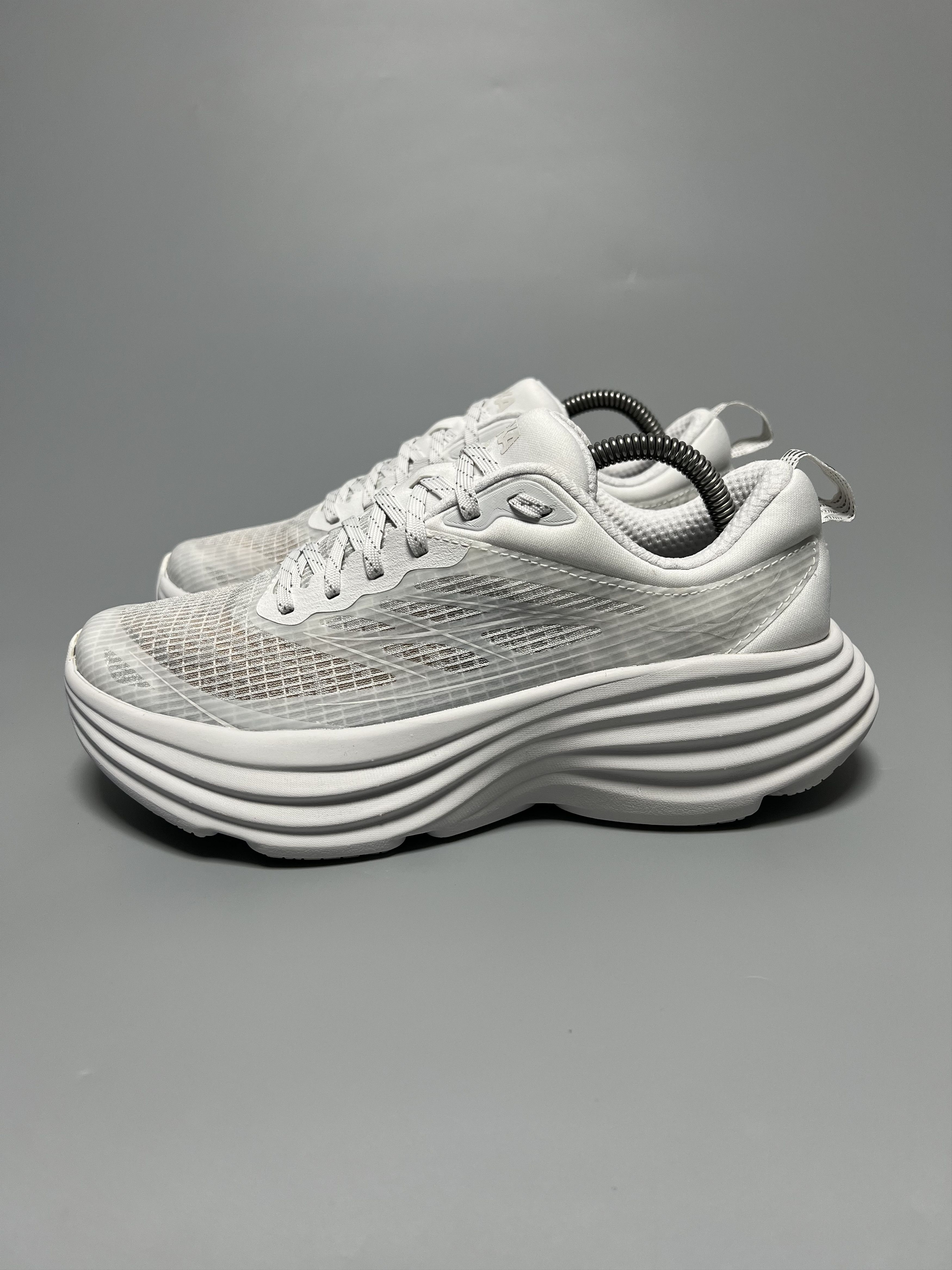 Hoka Hoka Bondi 8 TS Caged ‘Stealth Tech Pack’ Running Shoes Size US 7 / EU 40 - 2 Thumbnail