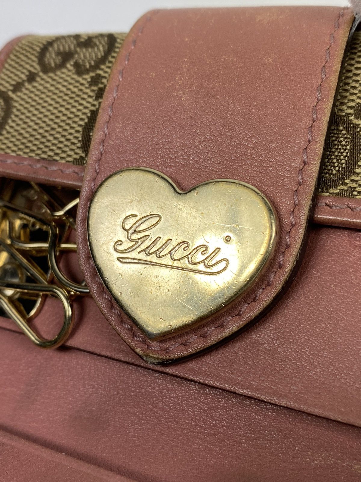 Gucci Gucci GG Canvas Monogram Key Holder Size ONE SIZE - 3 Thumbnail