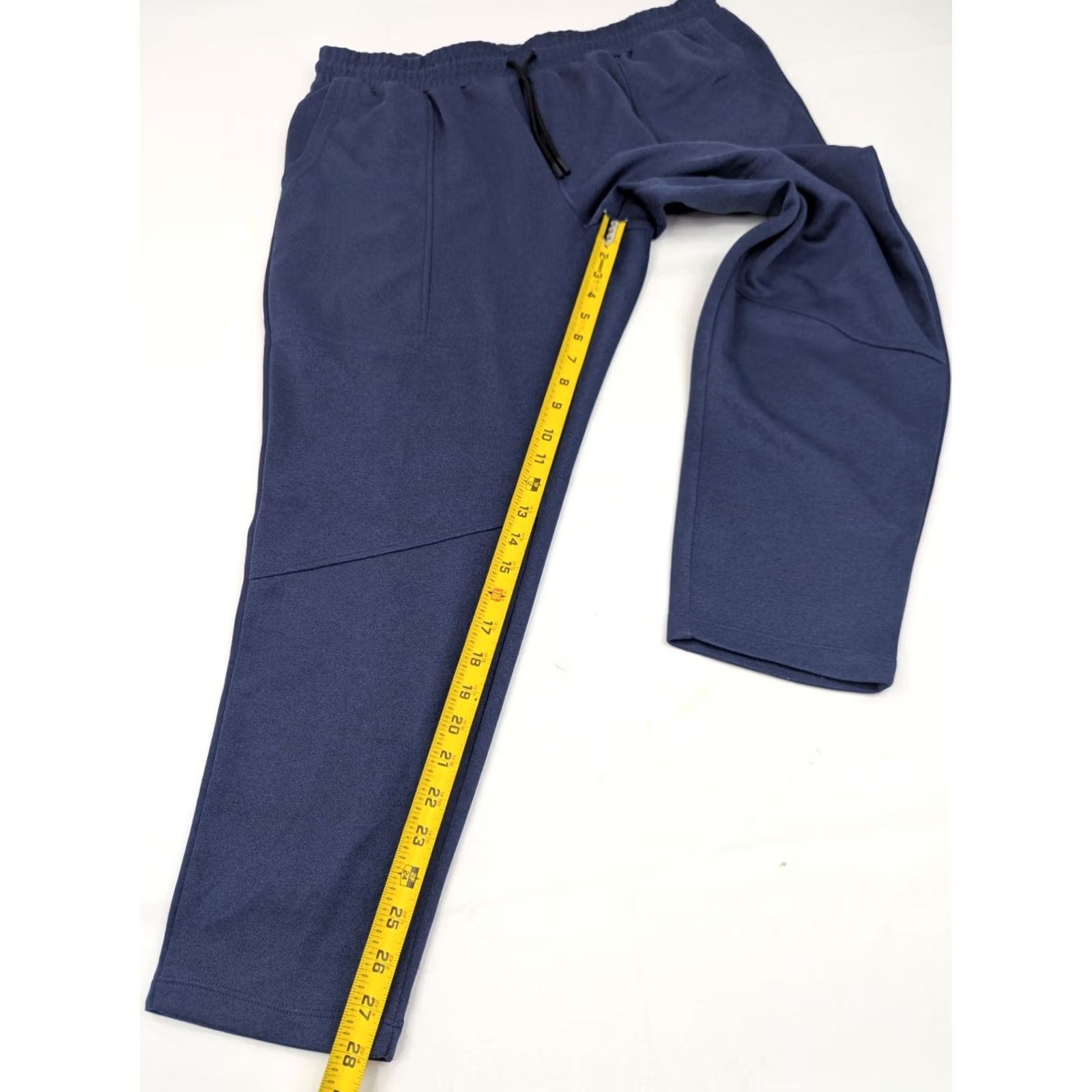Spyder Spyder Active ProWeb Sweat Pants Men XL Navy Blue 37x28 Stretch Drawstring Pockets Athletic Size US 36 / EU 52 - 4 Thumbnail