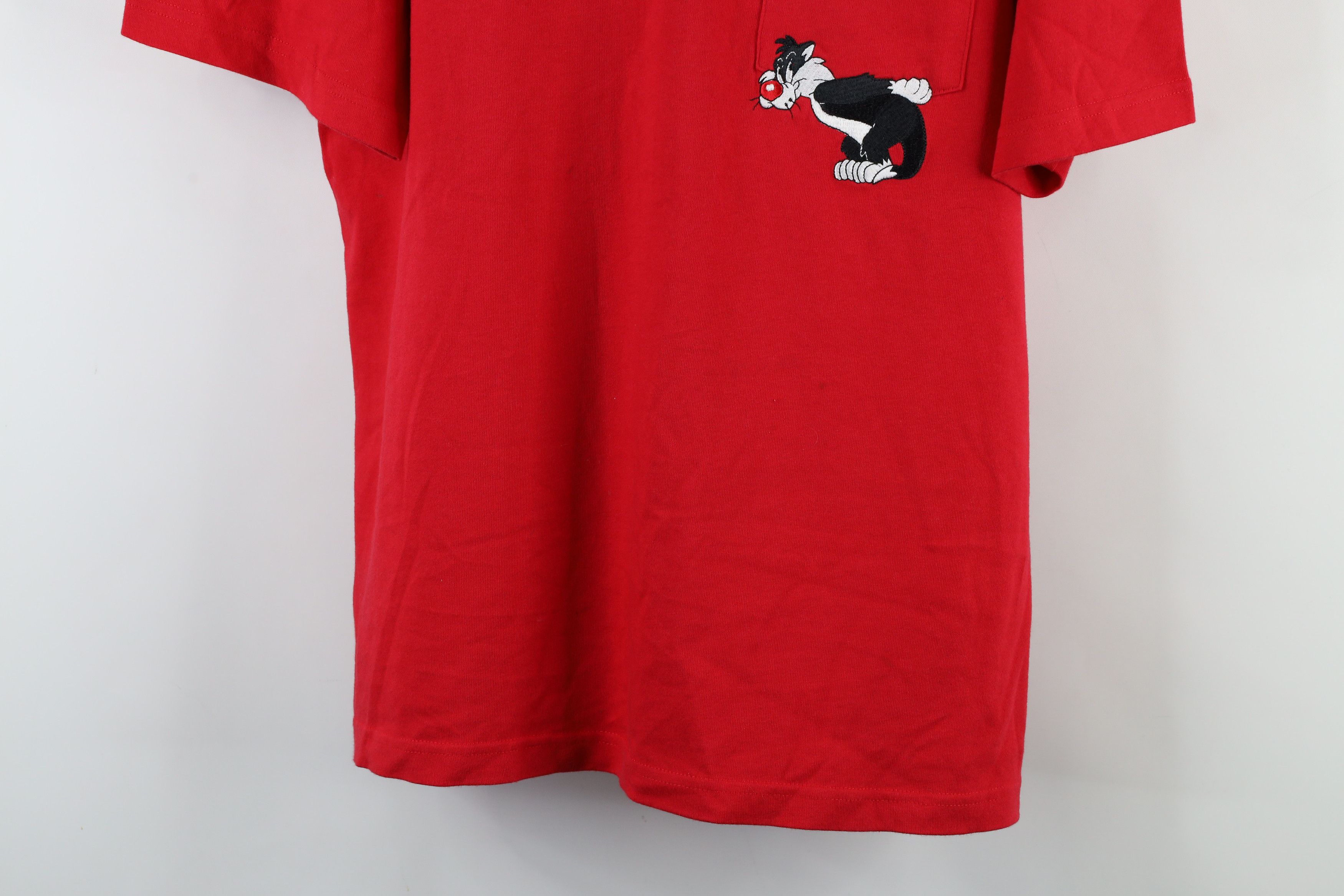 Vintage Vintage 90s Looney Tunes Sylvester Tweety Bird T-Shirt Size US XS / EU 42 / 0 - 3 Thumbnail