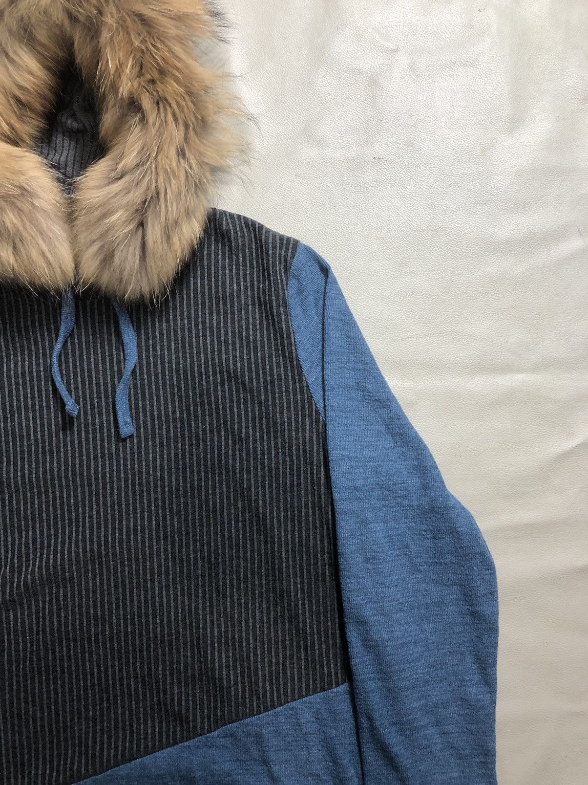 If Six Was Nine Japanese Fur Hoodie Stripe Ifsixwasnine LGB Style Size US L / EU 52-54 / 3 - 3 Thumbnail