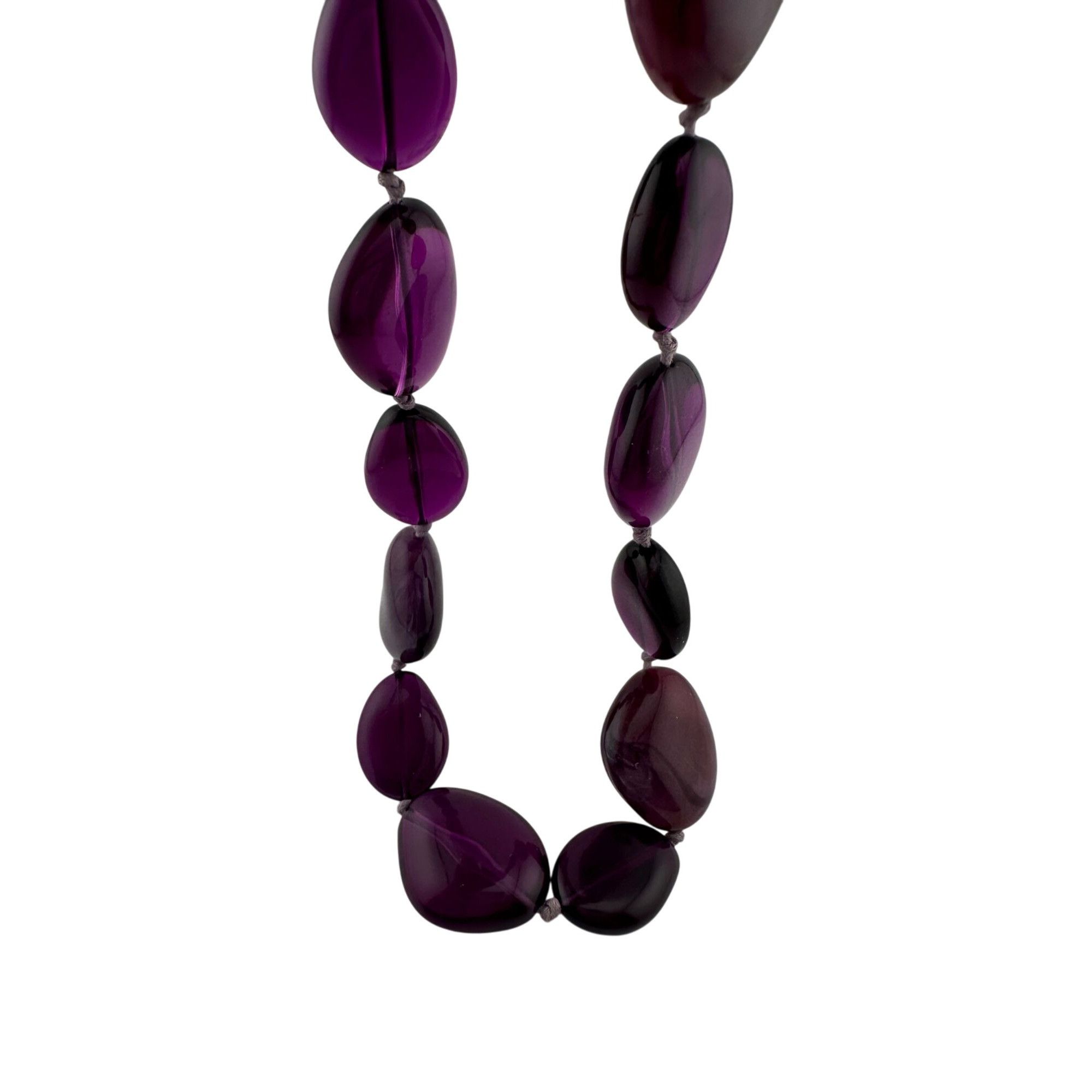 Other Women's Chunky Purple Necklace with Clasp Size ONE SIZE - 16 Thumbnail