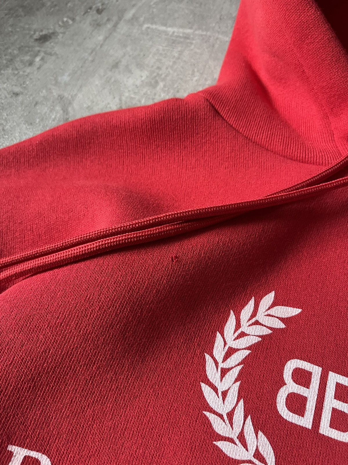 Balenciaga Balenciaga Crown red hoodie rare Size US M / EU 48-50 / 2 - 5 Thumbnail
