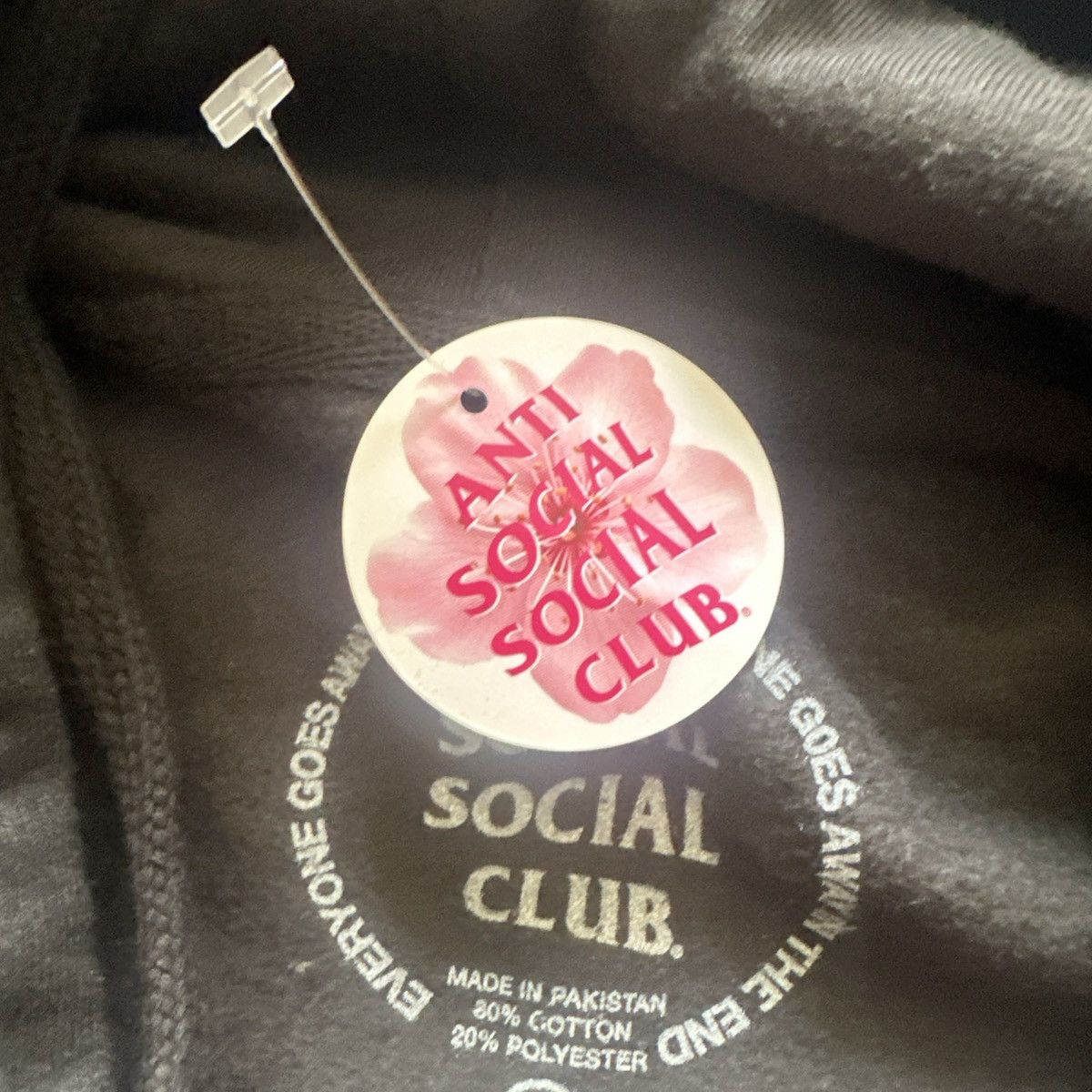Anti Social Social Club Anti Social Social Club Butterfly Hoodie Black DDR Size M Size US M / EU 48-50 / 2 - 5 Thumbnail