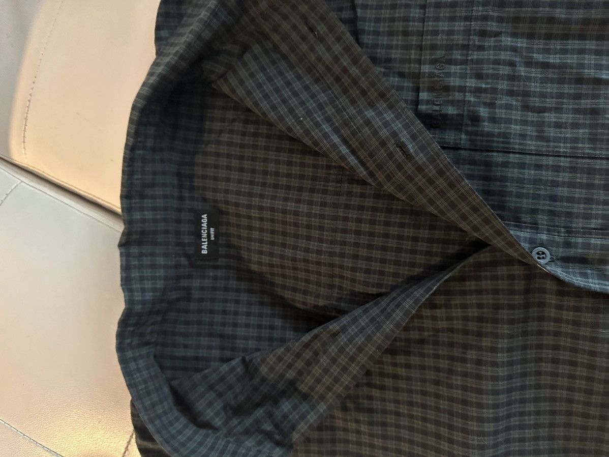 Balenciaga asymmetrical balenciaga button-up Size US L / EU 52-54 / 3 - 5 Thumbnail