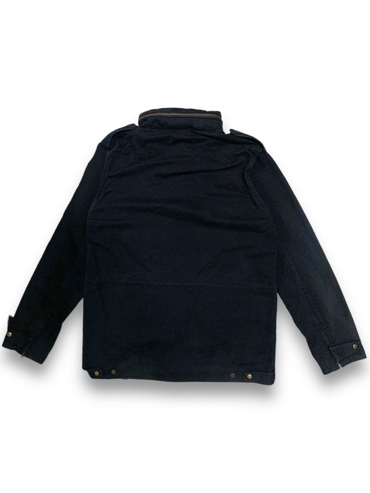 14th Addiction Japanese Brand Multi-pockets Buckle Collar Punk Field Jacket Size US M / EU 48-50 / 2 - 2 Thumbnail