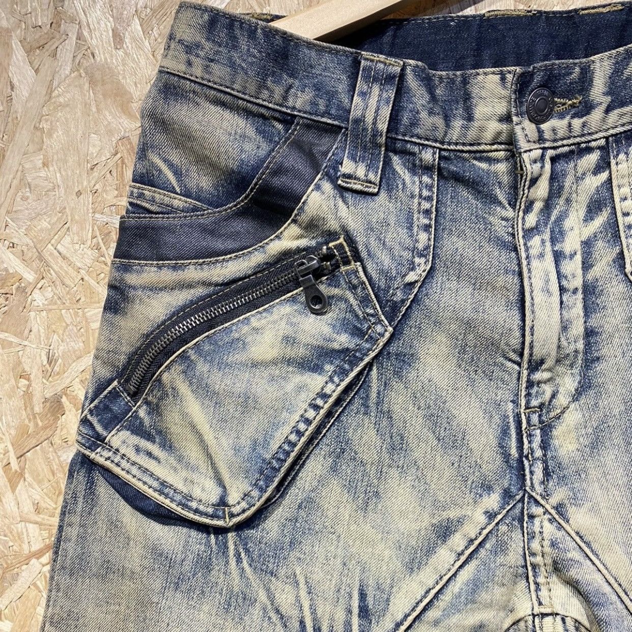 Beauty Beast × Japanese Brand × PPFM PPFM Curve Denim Jeans Pants Size US 32 / EU 48 - 6 Thumbnail