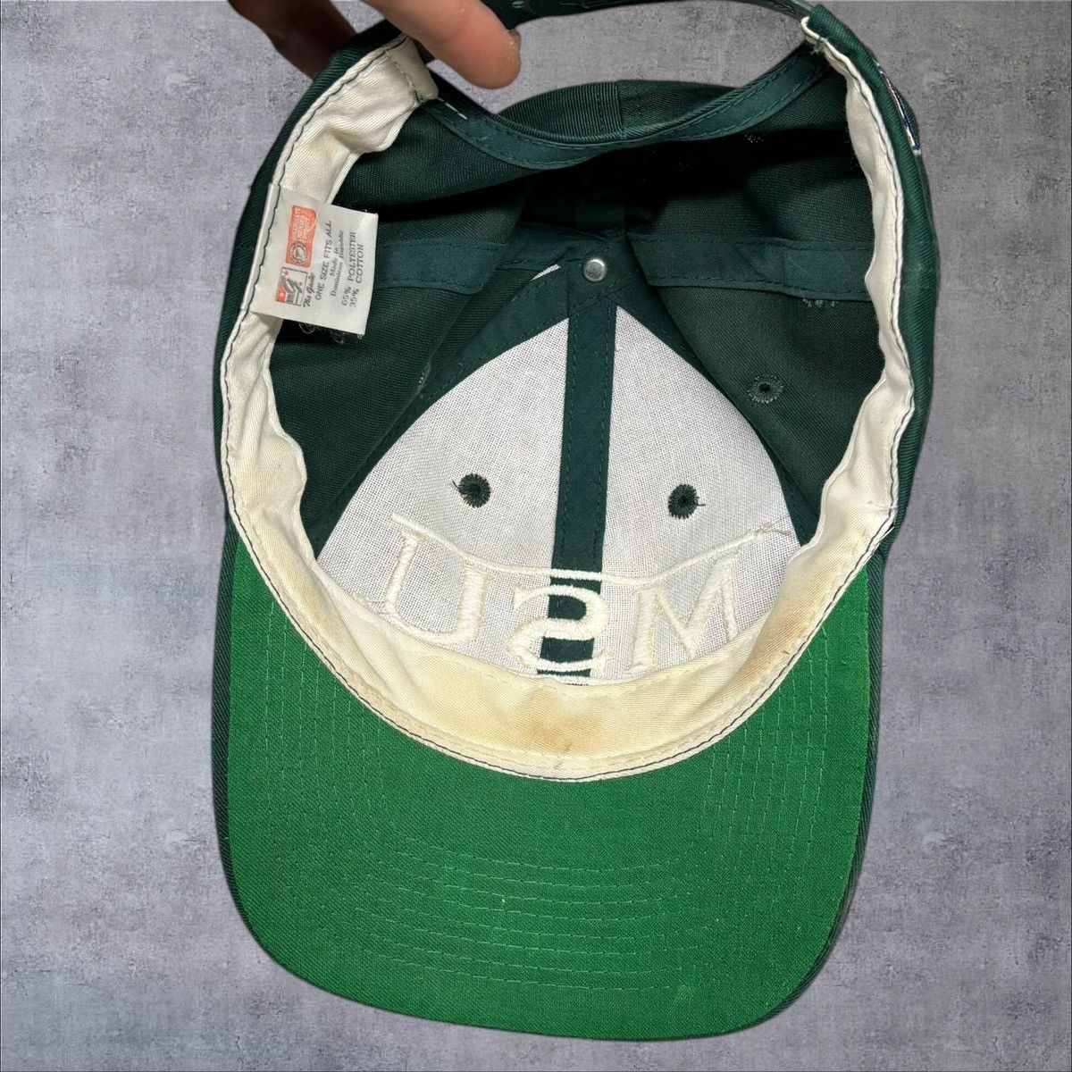 The Game × Vintage Vintage Michigan State University Hat Size ONE SIZE - 4 Thumbnail