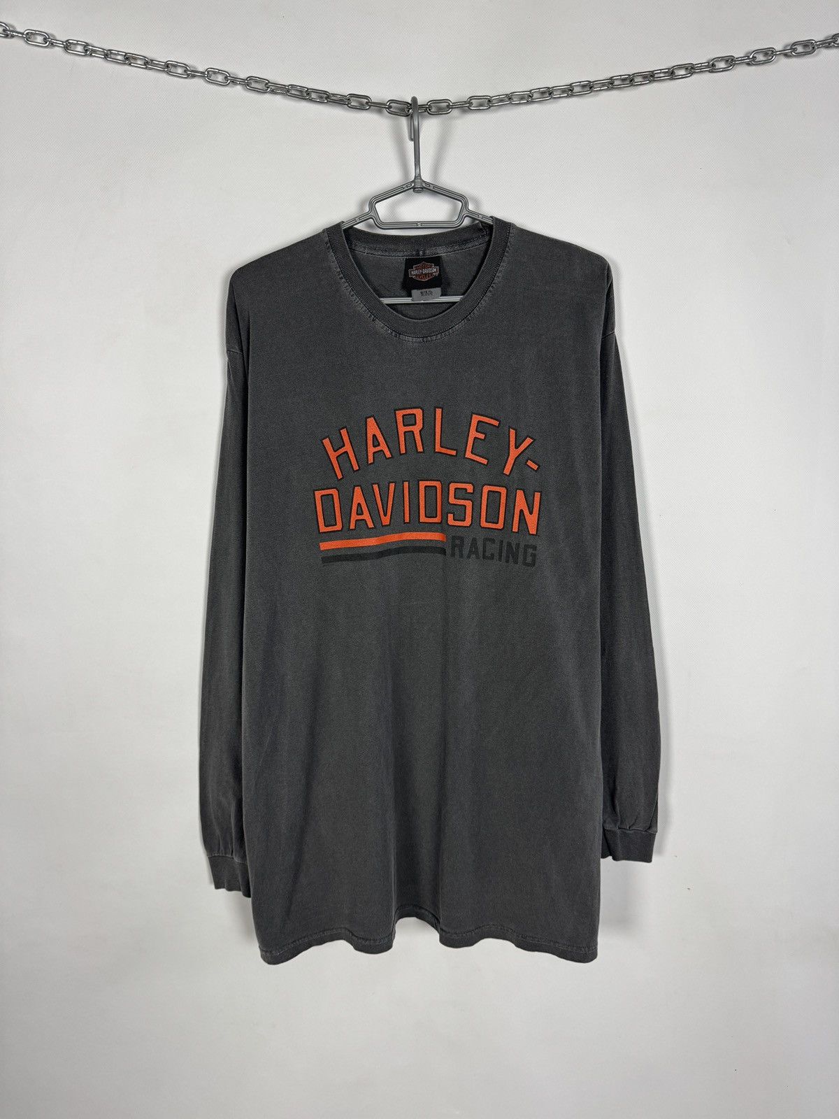 Harley Davidson Vintage Harley Davidson Racing Long Sleeve T-Shirt Moto XL Size US XL / EU 56 / 4 - 1 Thumbnail