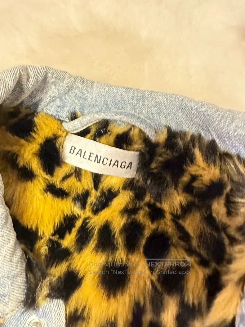 Balenciaga Balenciaga Denim Jacket Size XXS / US 00 / IT 34 - 2 Thumbnail