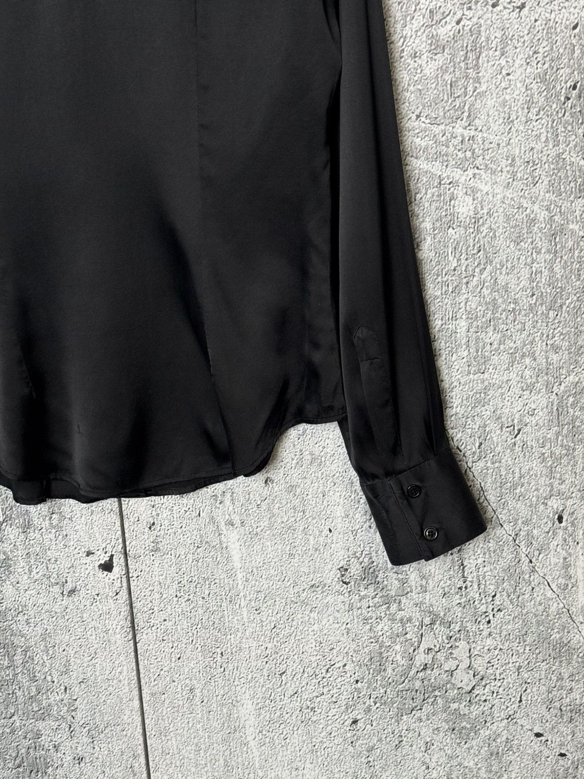 Vivienne Westwood Vivienne Westwood Button Long Sleeve Silk Shirt Black Blouse Size S / US 4 / IT 40 - 11 Thumbnail