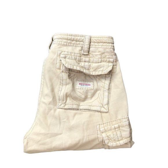 True Religion RARE True Religion Jeans Size 34 Cargo Pants Khaki Brown Size US 34 / EU 50 - 5 Thumbnail