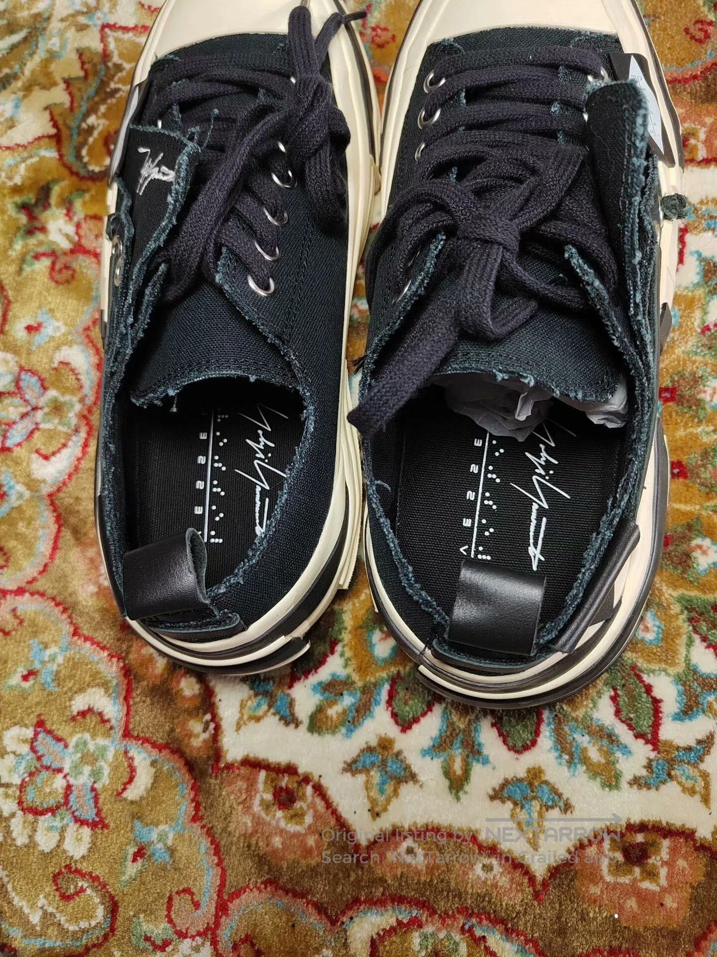 xVESSEL Wu Jianhao x VESSEL Black and White Sneakers. Size US 7 / EU 40 - 5 Thumbnail