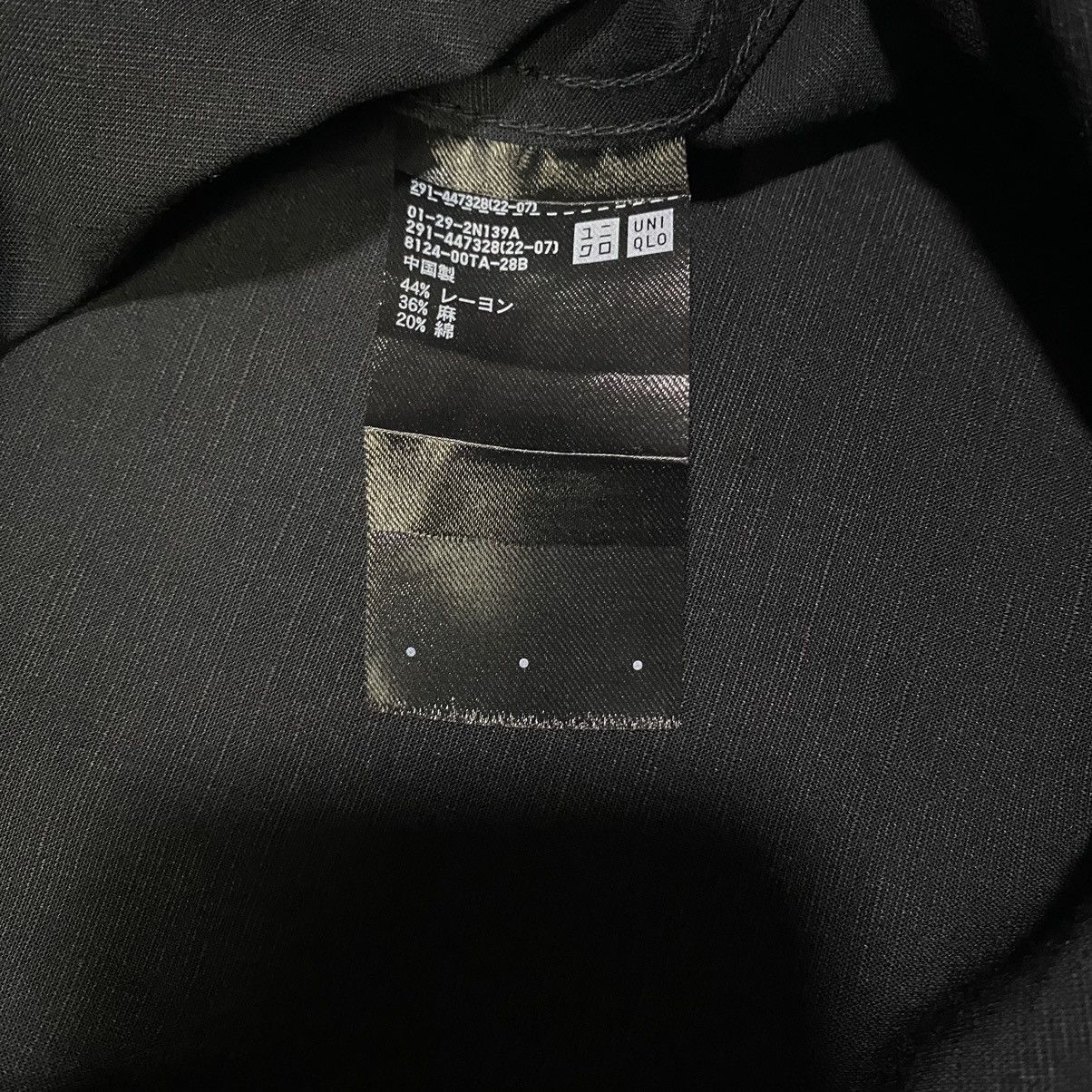 JW Anderson × Japanese Brand × Uniqlo J.W.Anderson Linen-Blend Belted Sleeveless Lapel Dress Size L / US 10 / IT 46 - 11 Thumbnail