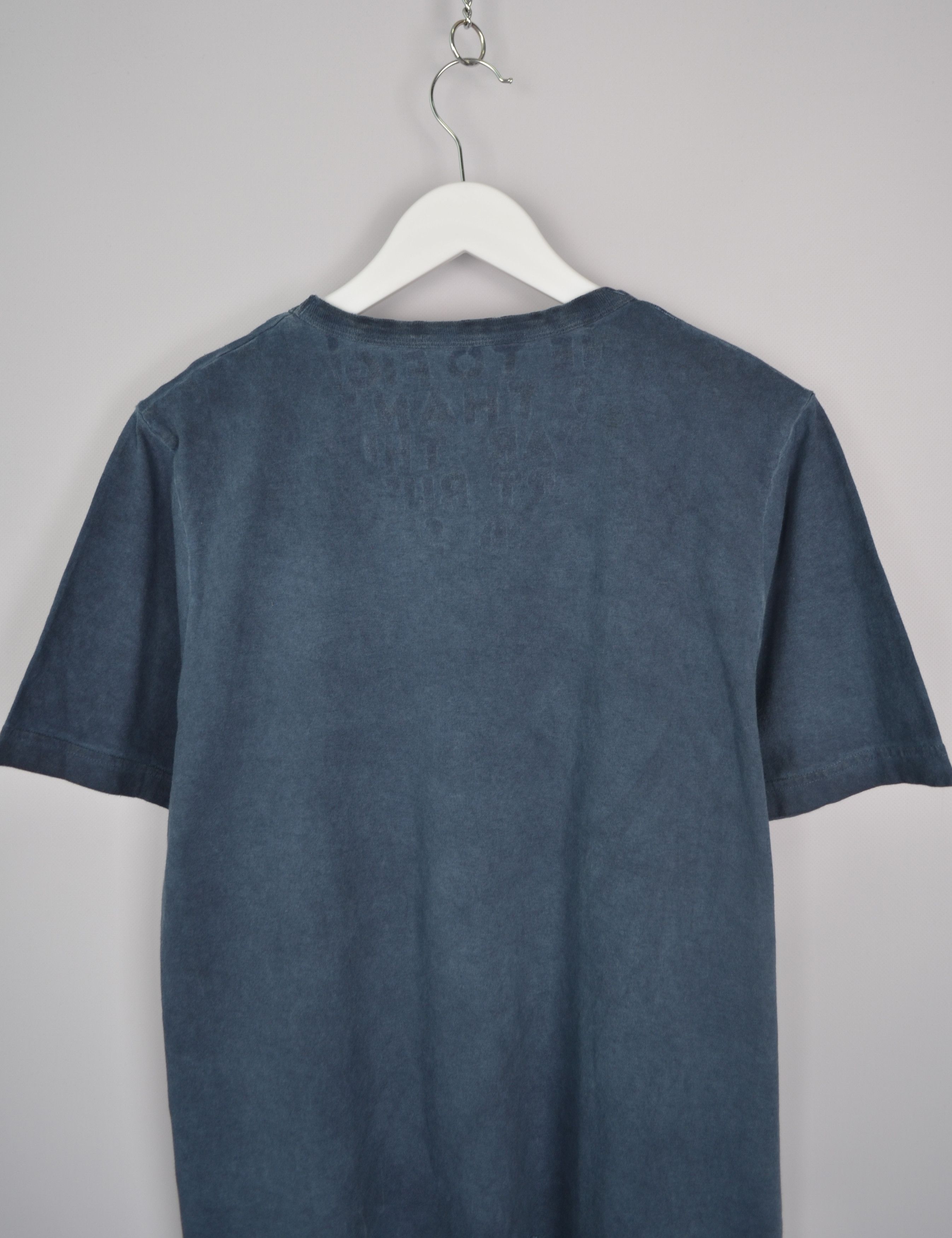 Maison Margiela Maison Martin Margiela AIDS Awareness Garment Dyed T-Shirt Size US M / EU 48-50 / 2 - 11 Thumbnail