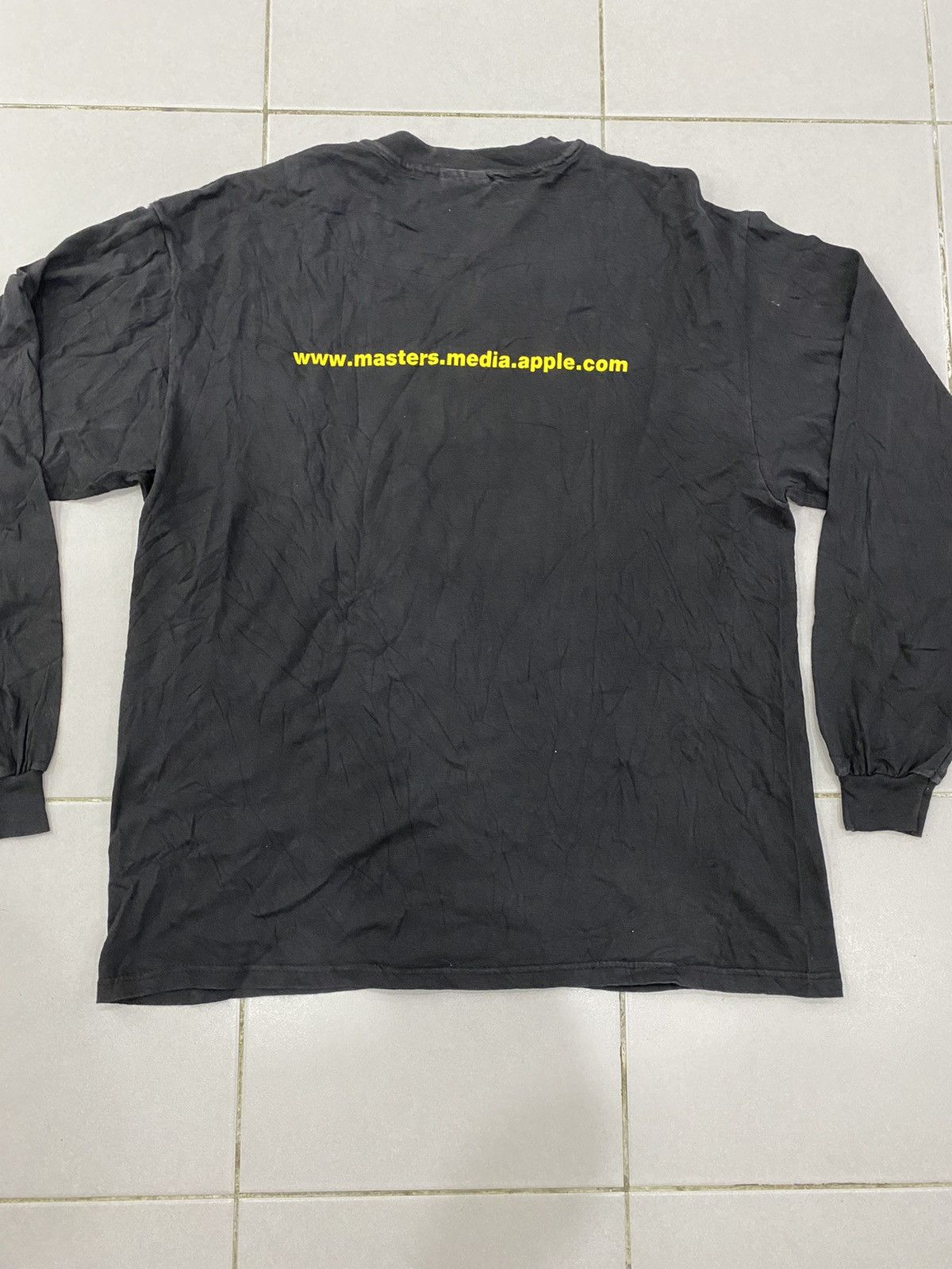 Apple × Vintage Vtg 90s Apple License to Drive longsleeve shirt Size US XL / EU 56 / 4 - 4 Thumbnail