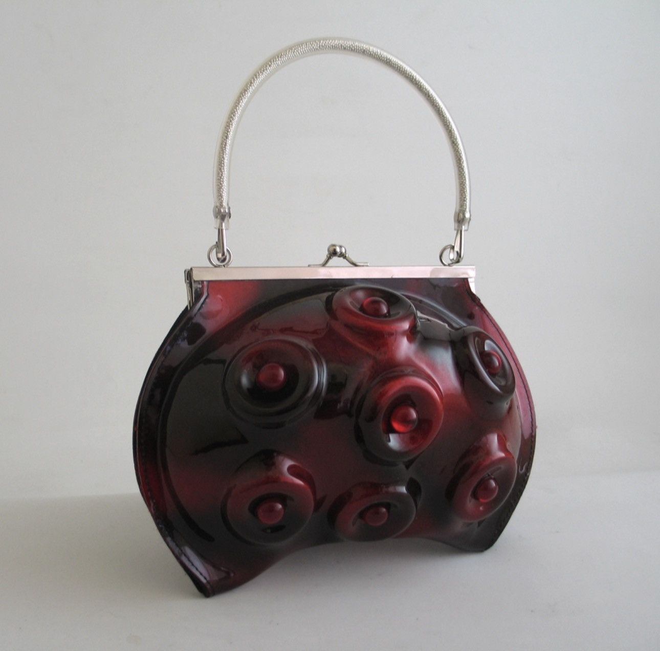 image of 20471120 x Beauty Beast Craig Morrison Style Handbag in Black/Red, Women's