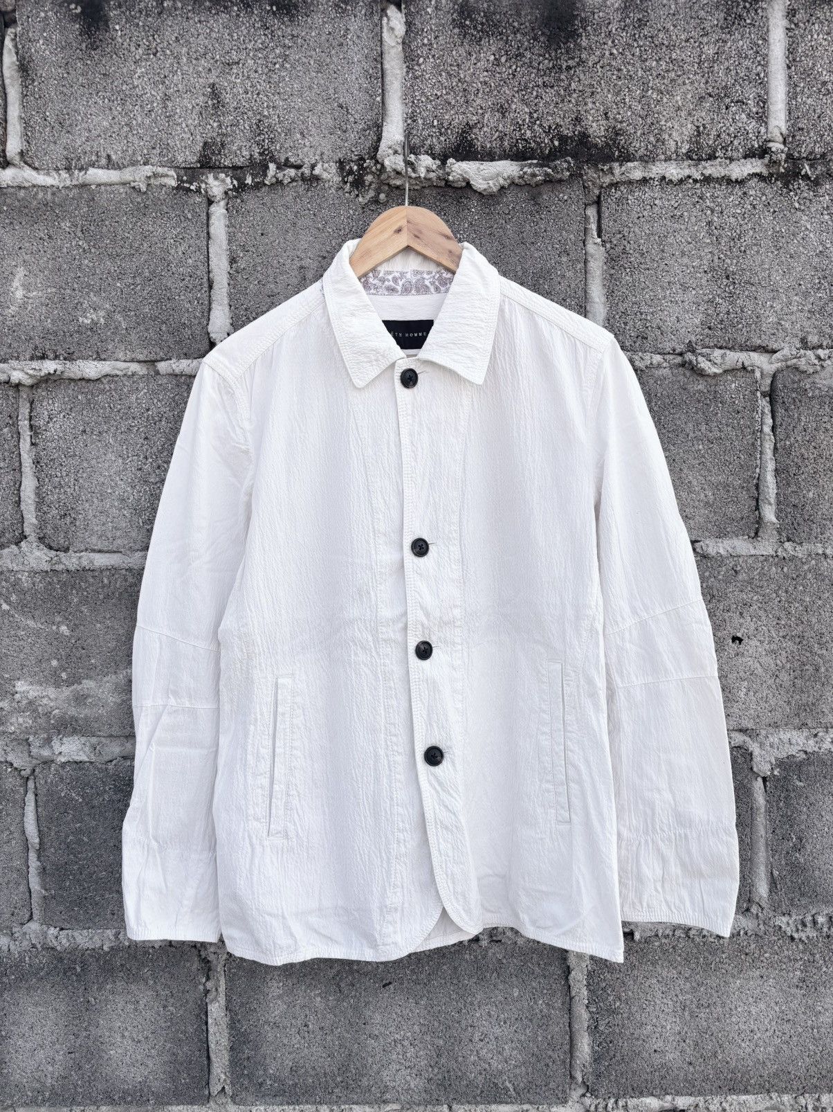 Tete Homme TETE HOMME ISSEY MIYAKE BUTTON SHIRT IF SIX WAS NINE Size US M / EU 48-50 / 2 - 1 Thumbnail