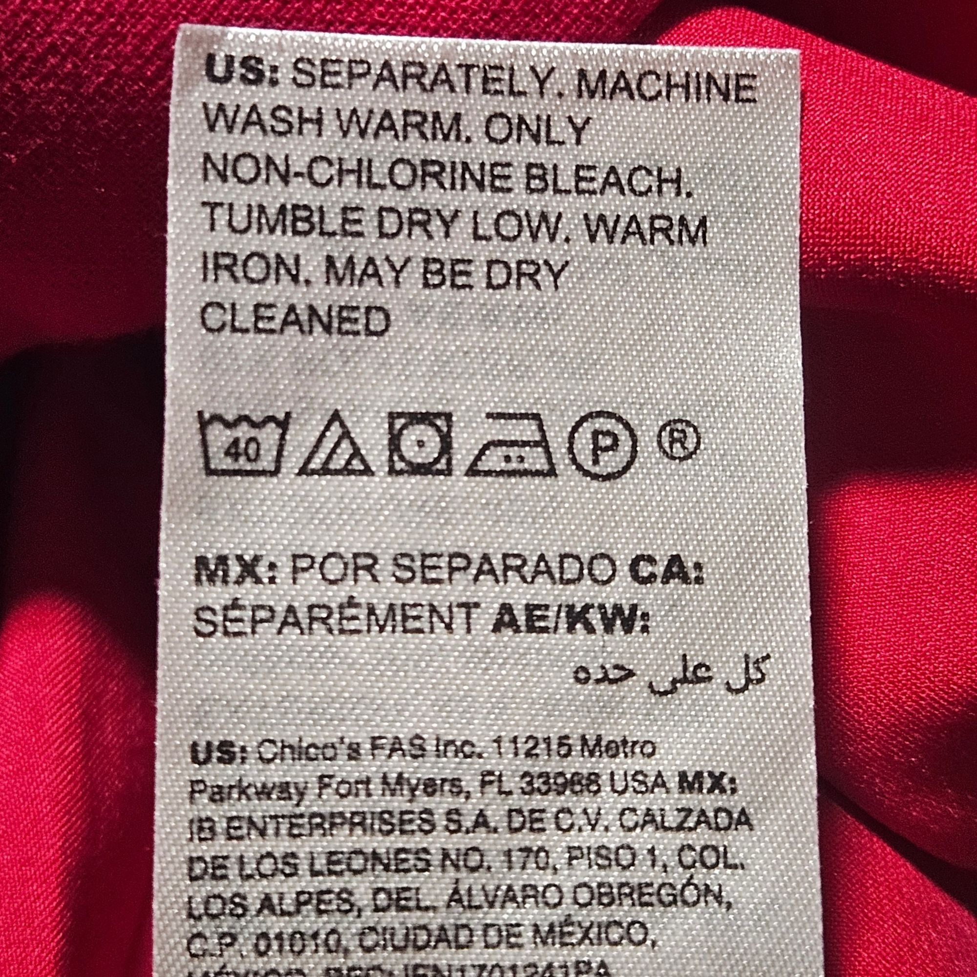 White House Black Market WHBM Women’s Red Sheath Dress Size 0 V-Neck Sleeveless Elega Size XS / US 0-2 / IT 36-38 - 10 Thumbnail